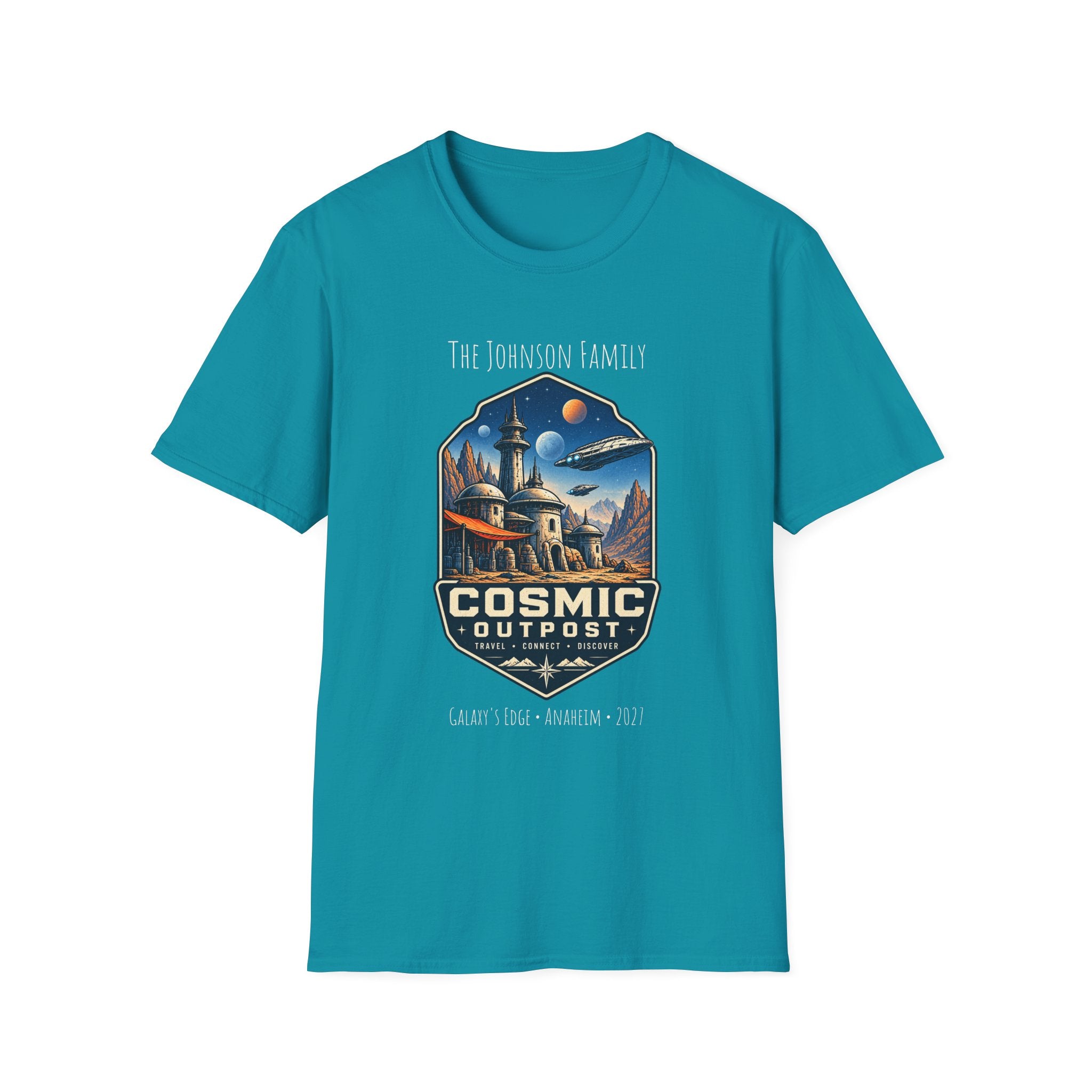 Cosmic Outpost Space Adventure Park Tee