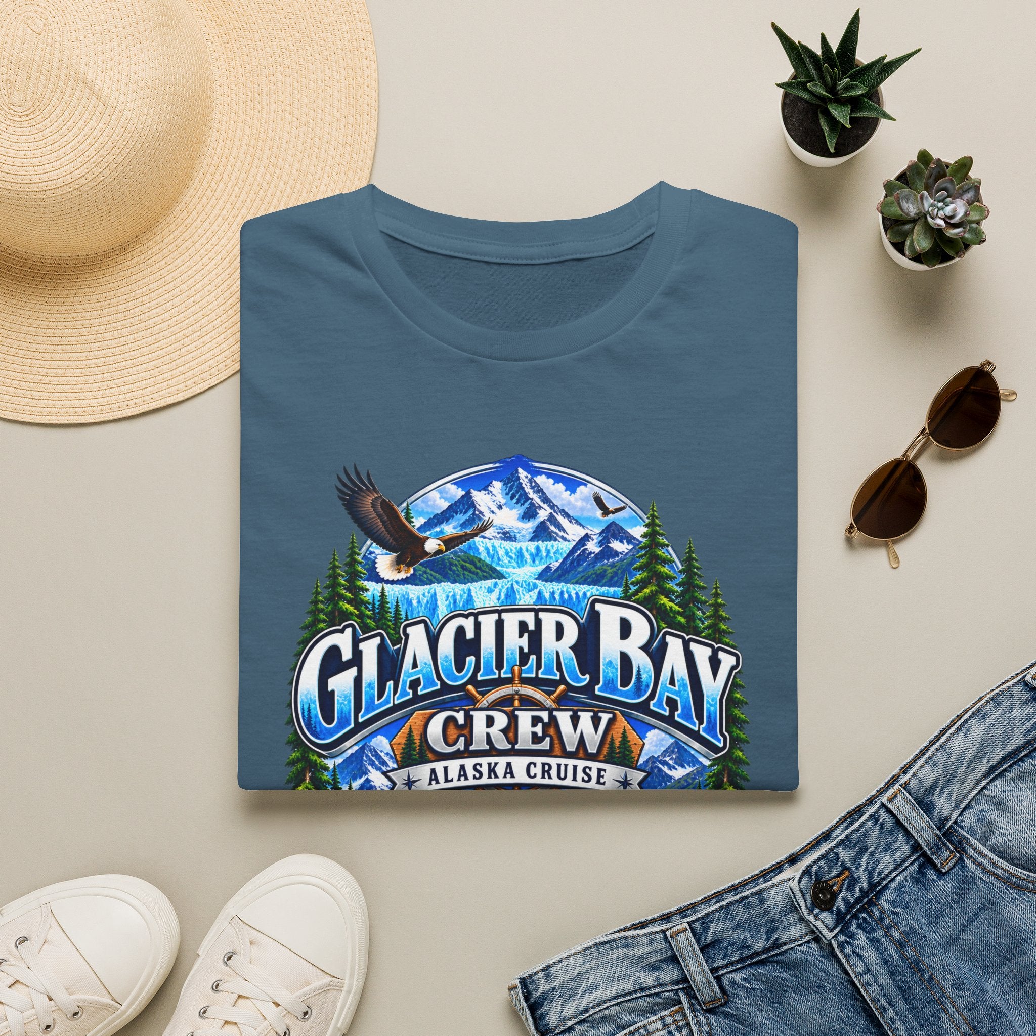 Custom Glacier Bay Alaska Cruise Tee