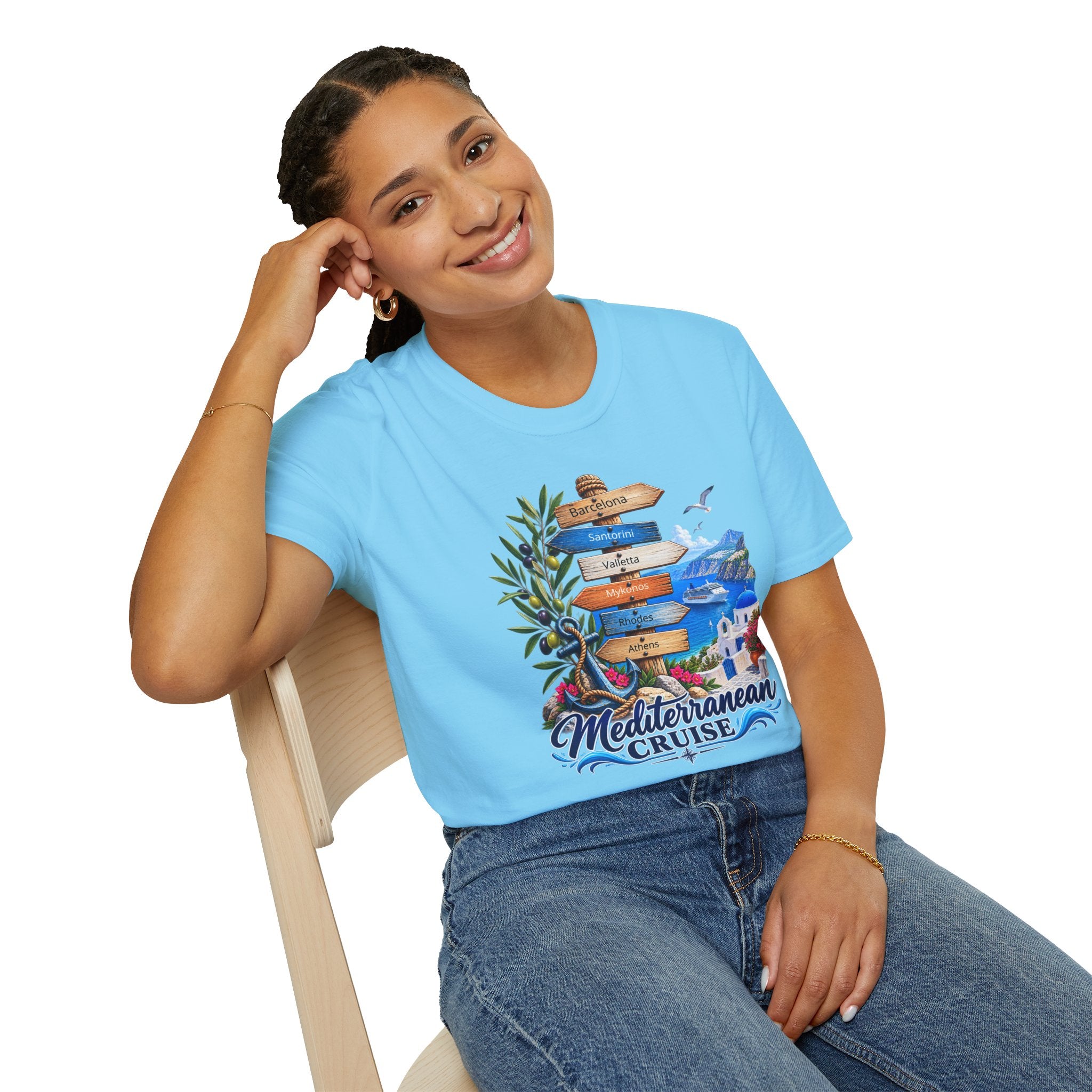 Mediterranean Cruise Ports of Call Tee