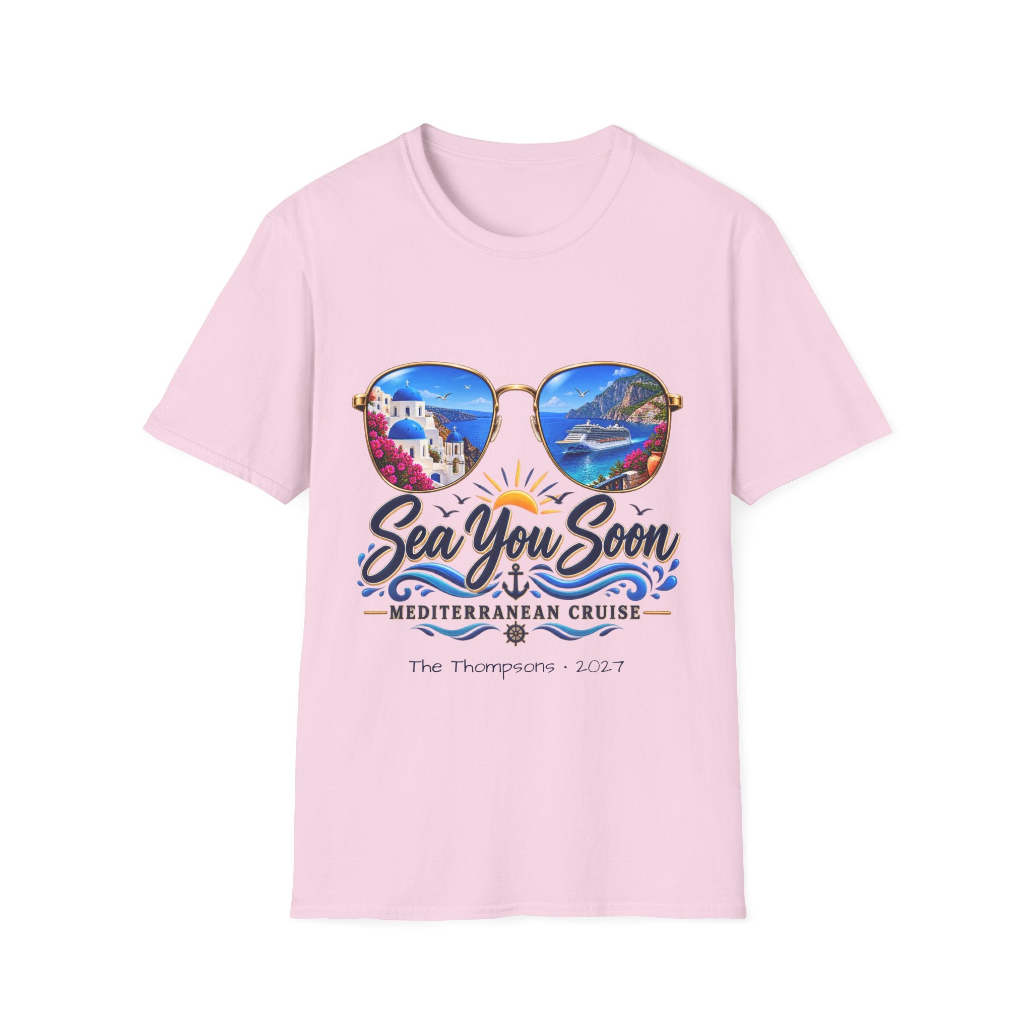 Mediterranean Cruise Sea You Soon Tee