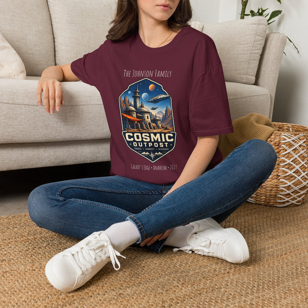 Cosmic Outpost Space Adventure Park Tee