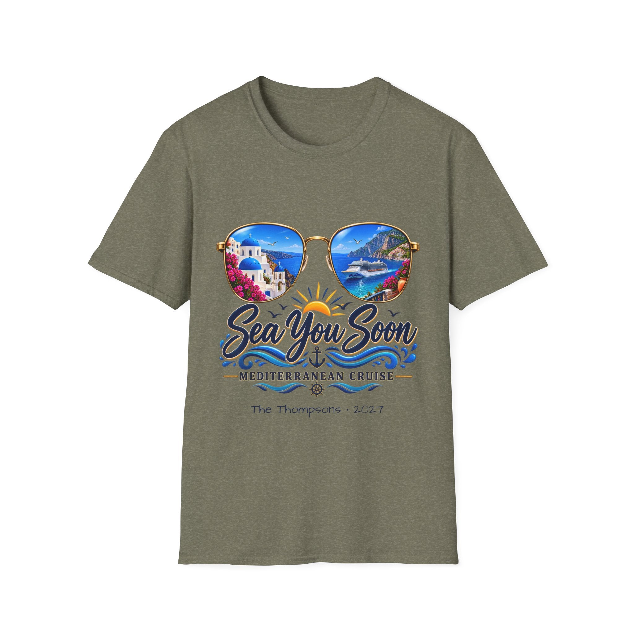 Mediterranean Cruise Sea You Soon Tee