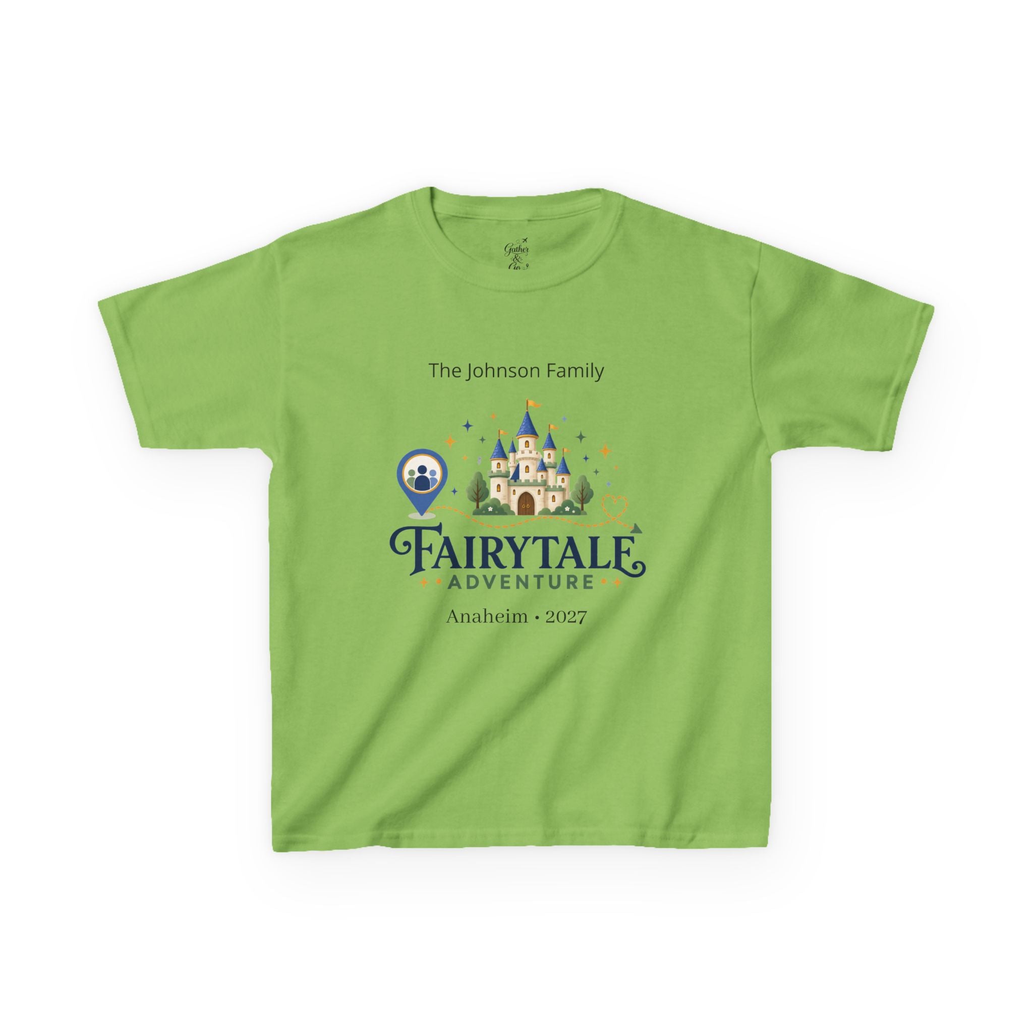 Fairytale Adventure Kids Tee (blue)