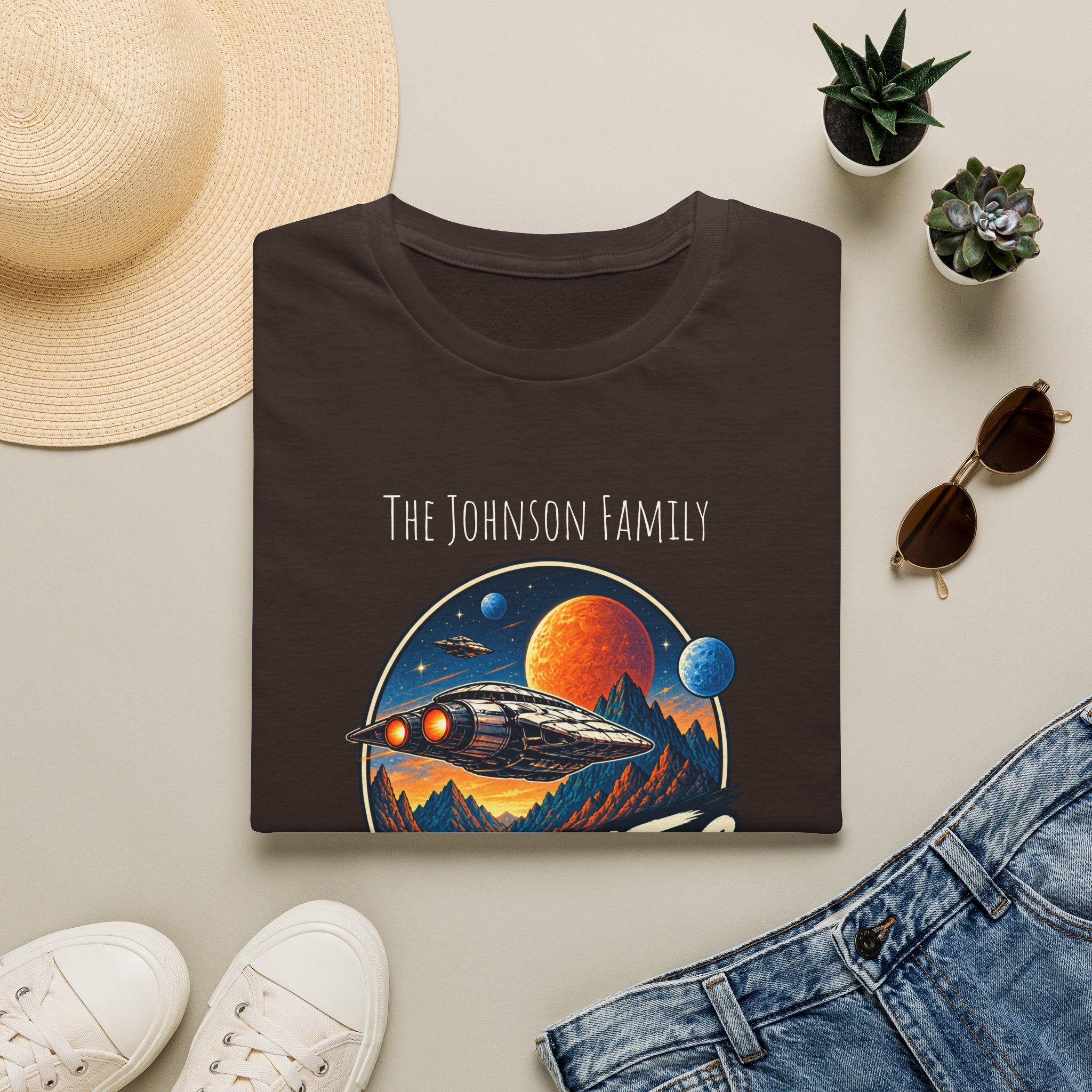 Galactic Getaway Space Adventure Park Tee