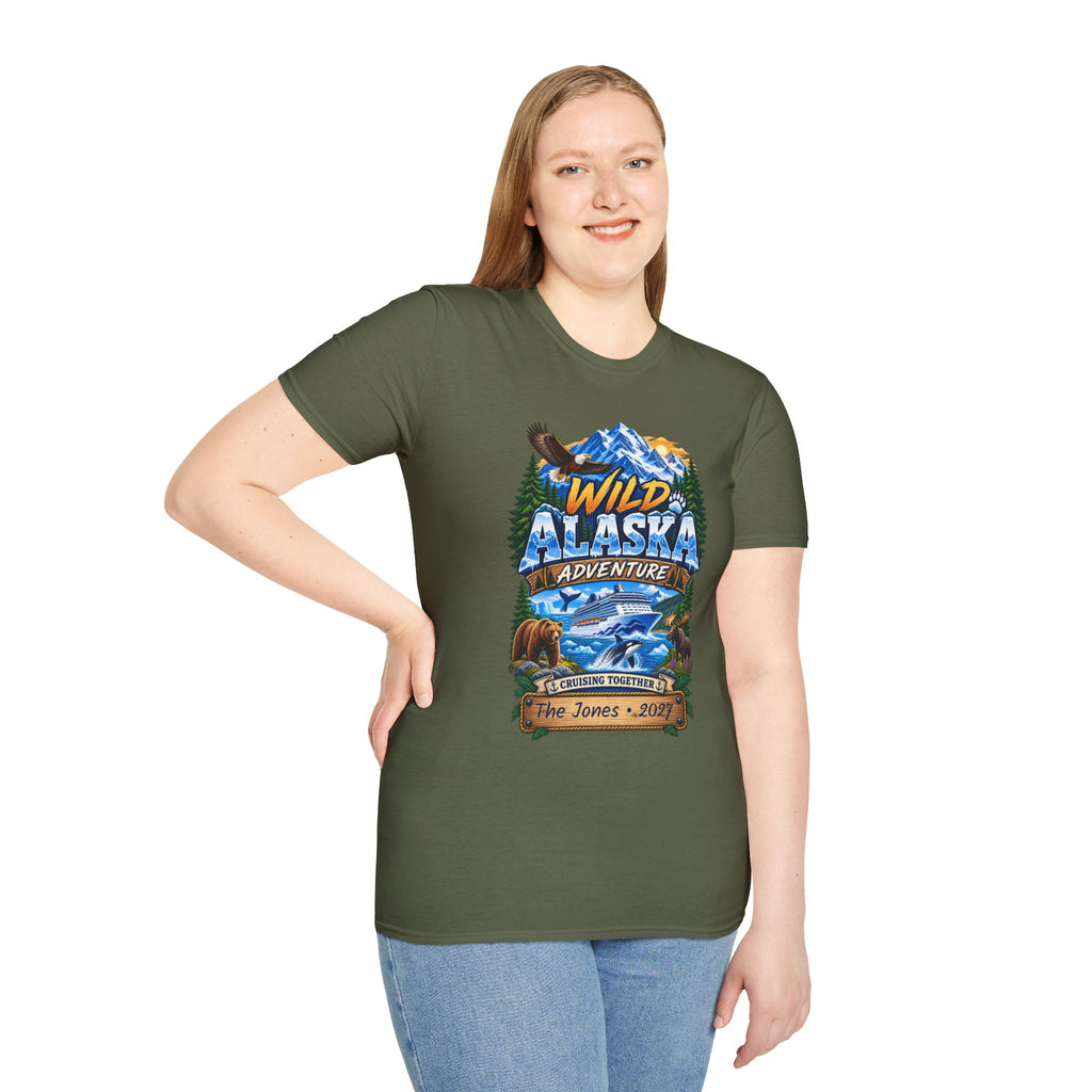 Custom Wild Alaska Cruise Tee