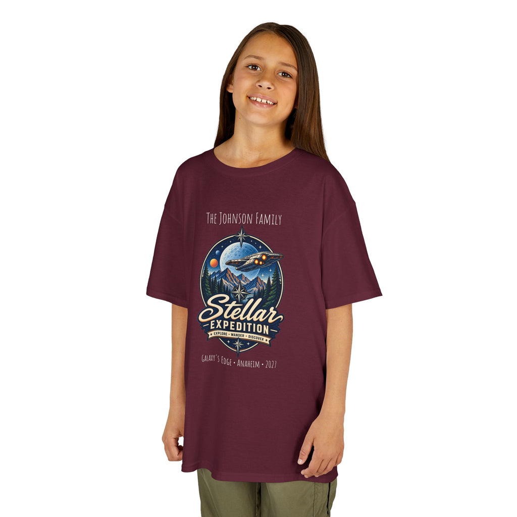 Stellar Expedition Space Adventure Park Kids Tee