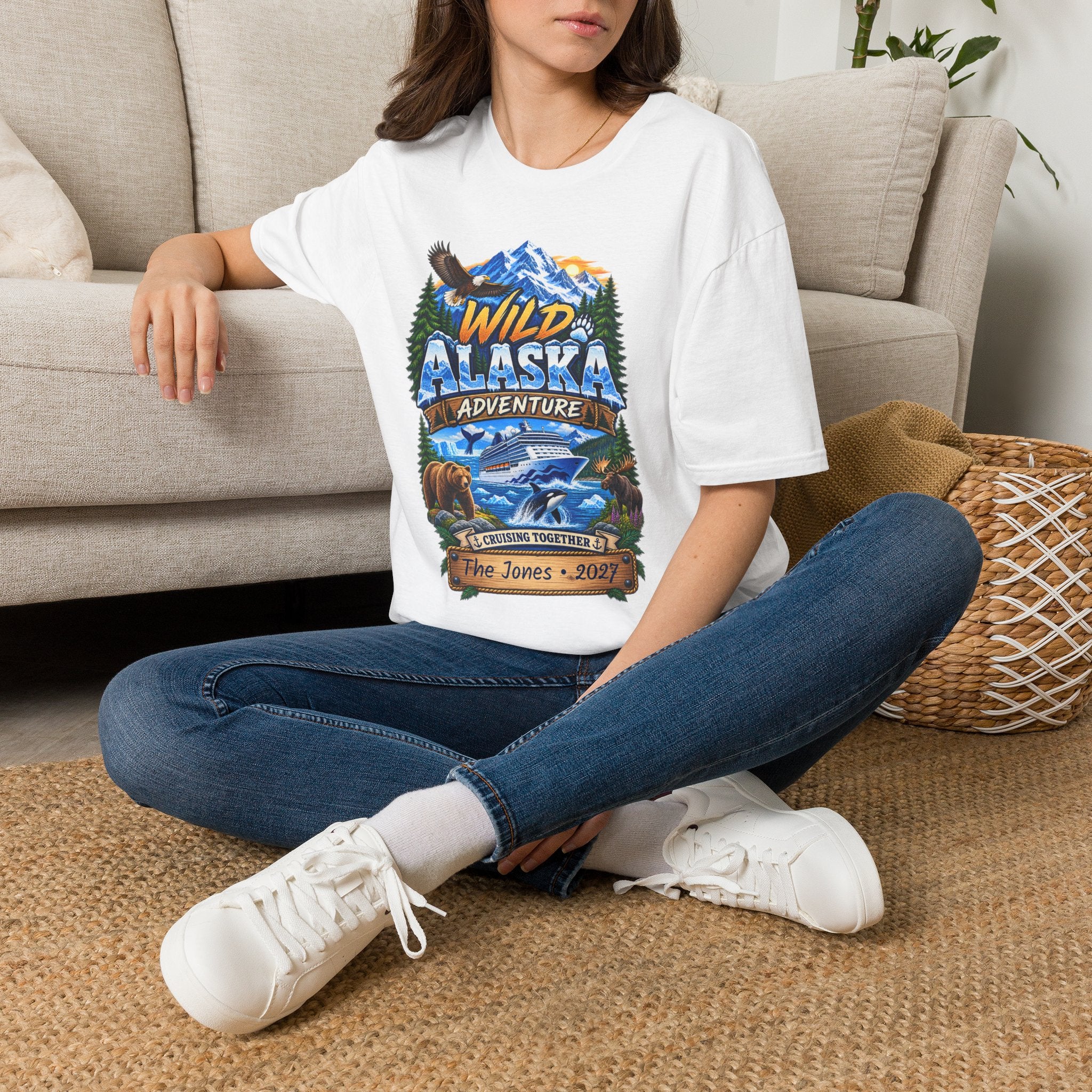 Custom Wild Alaska Cruise Tee