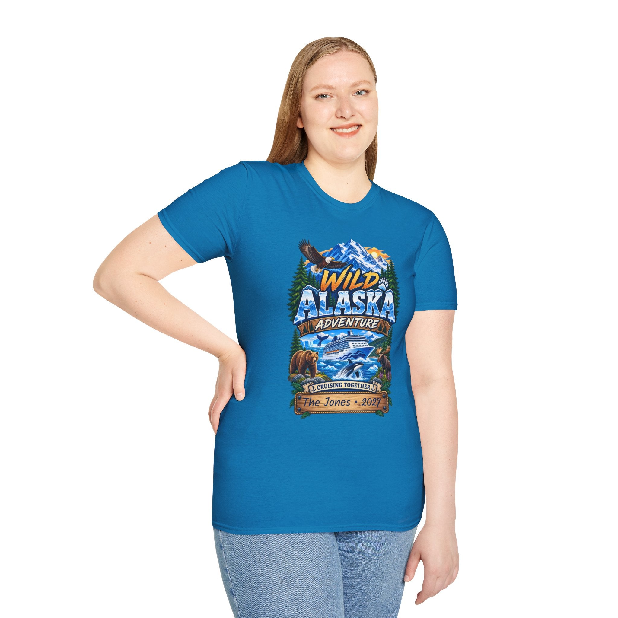 Custom Wild Alaska Cruise Tee