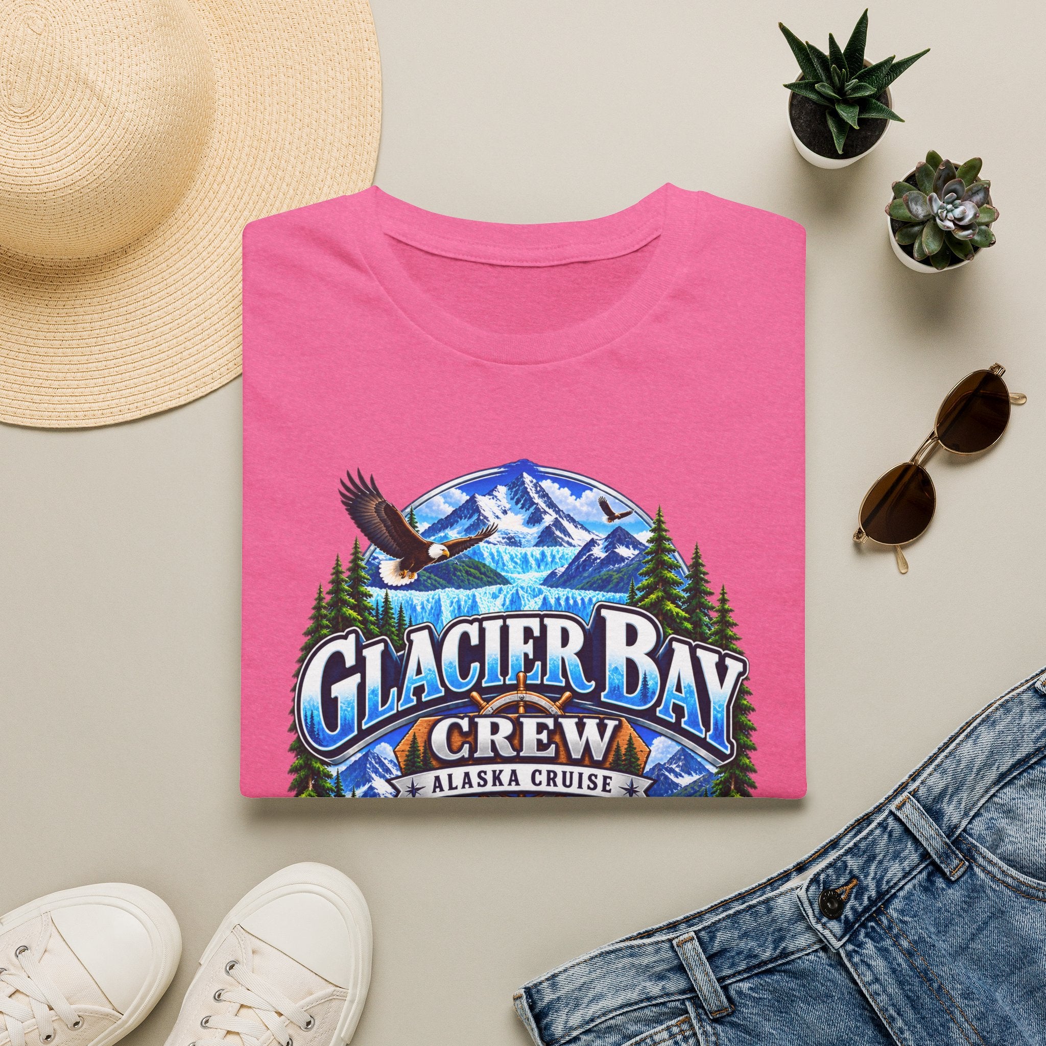 Custom Glacier Bay Alaska Cruise Tee