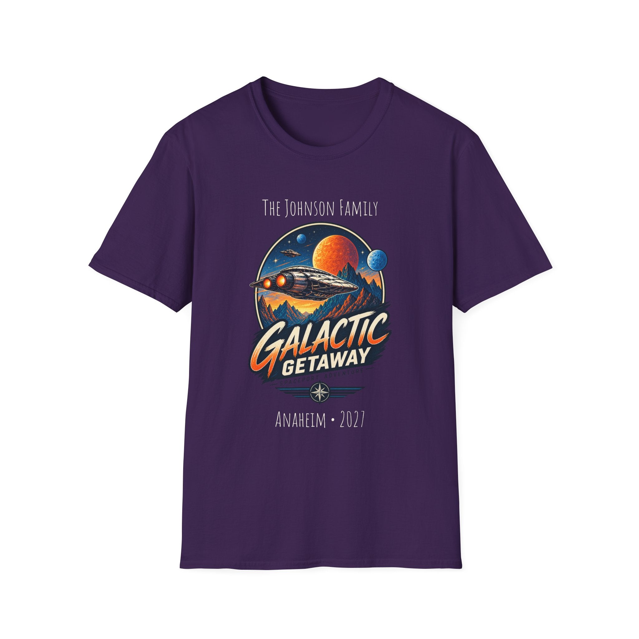 Galactic Getaway Space Adventure Park Tee