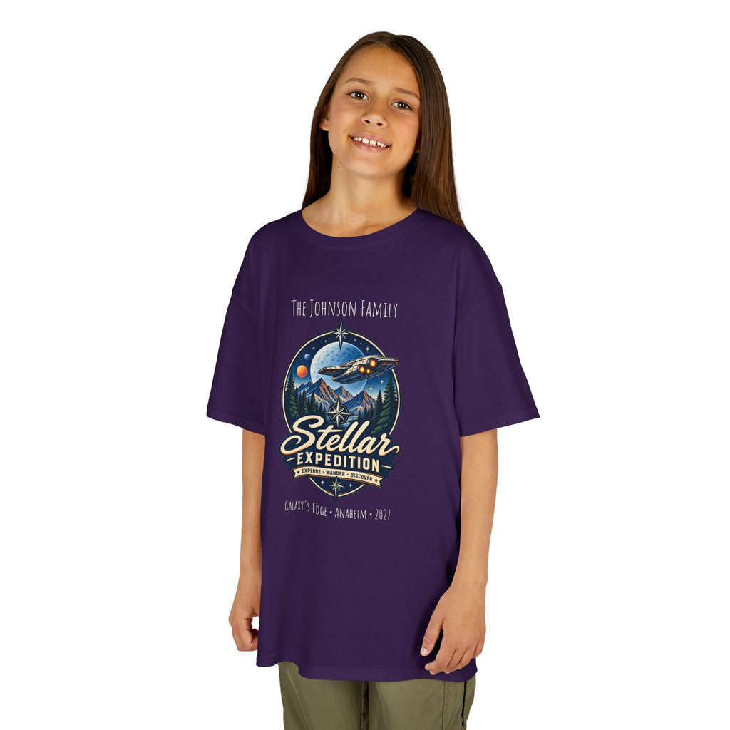 Stellar Expedition Space Adventure Park Kids Tee