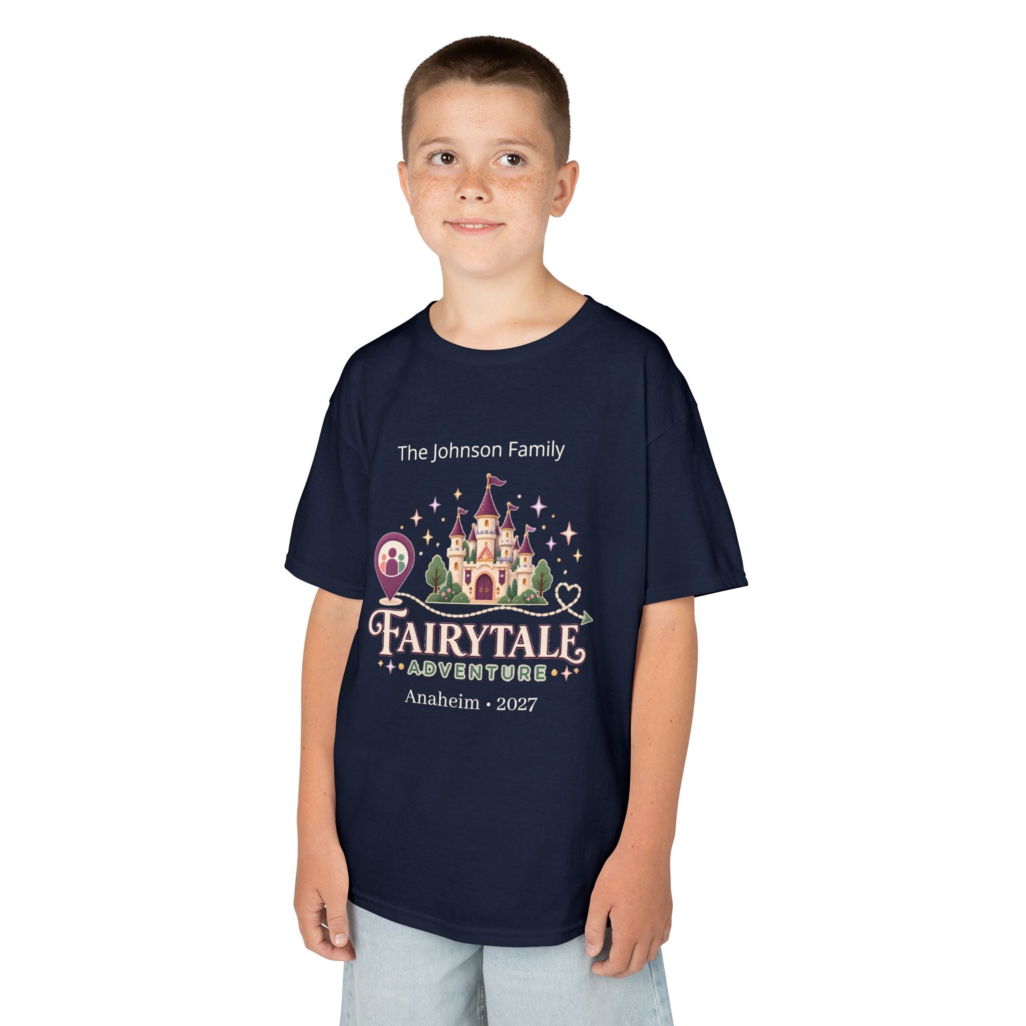 Fairytale Adventure Kids Tee (purple)