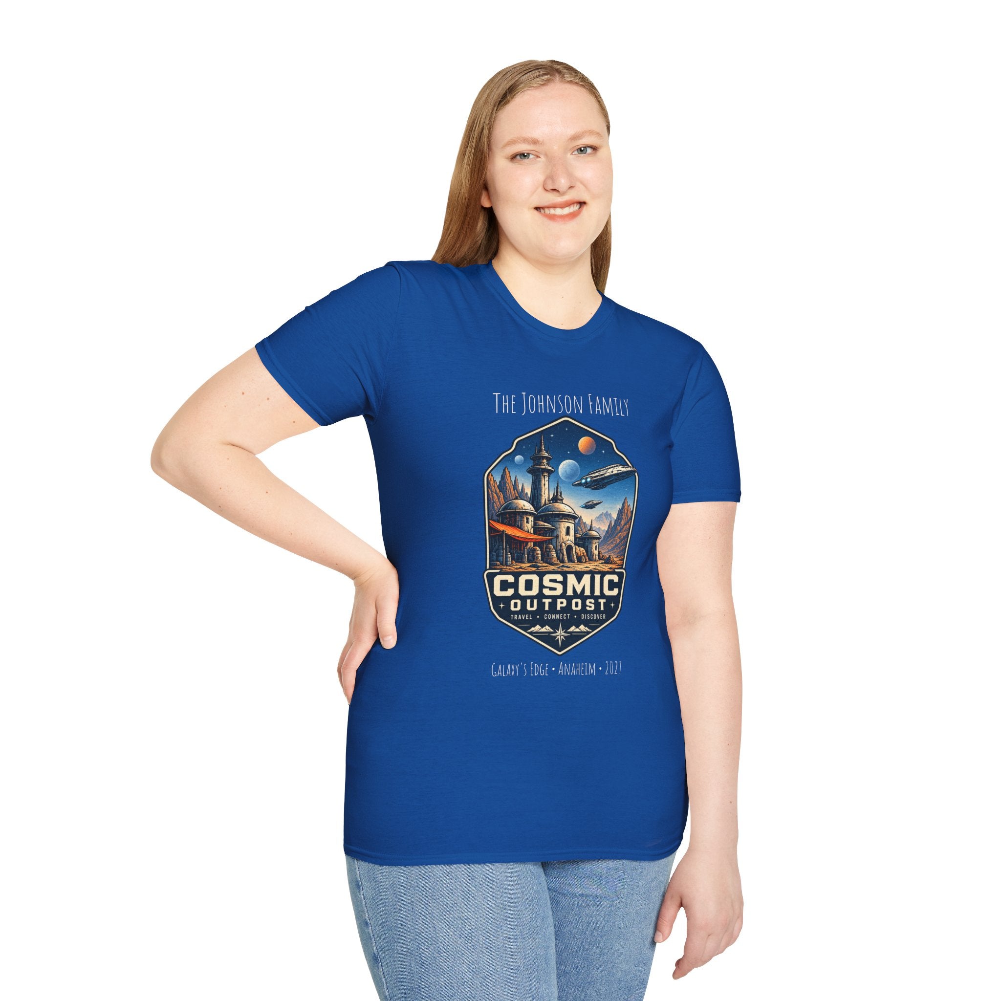 Cosmic Outpost Space Adventure Park Tee