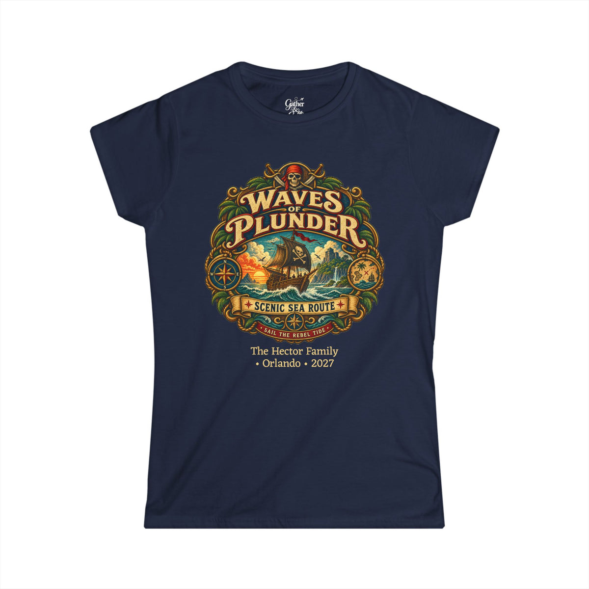 Waves of Plunder - Ladies Tee