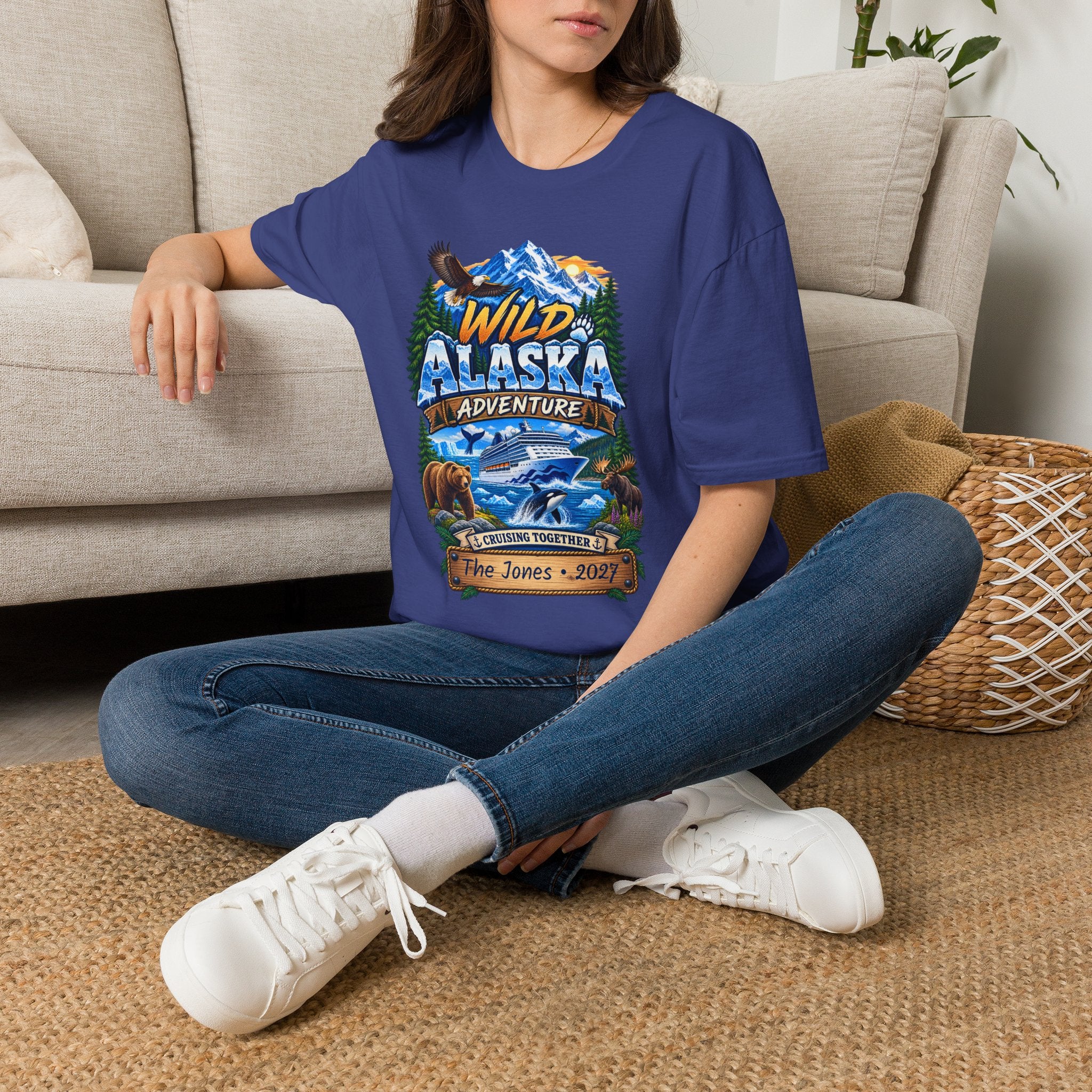 Custom Wild Alaska Cruise Tee