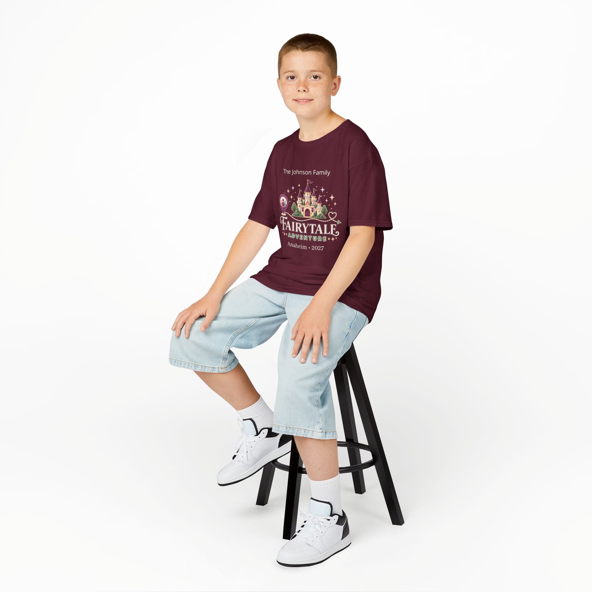 Fairytale Adventure Kids Tee (purple)