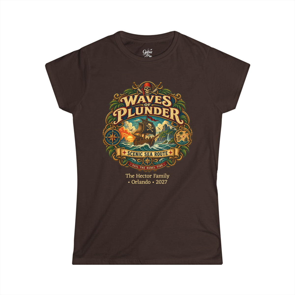 Waves of Plunder - Ladies Tee