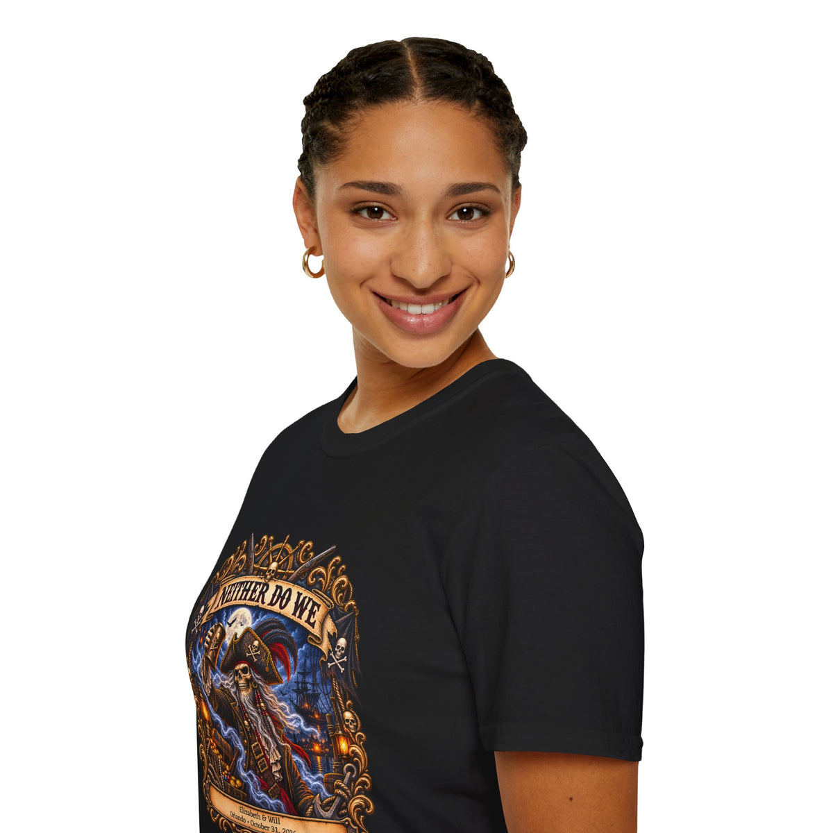 Ghostly Pirate Honeymoon Love Never Dies - Unisex Tee