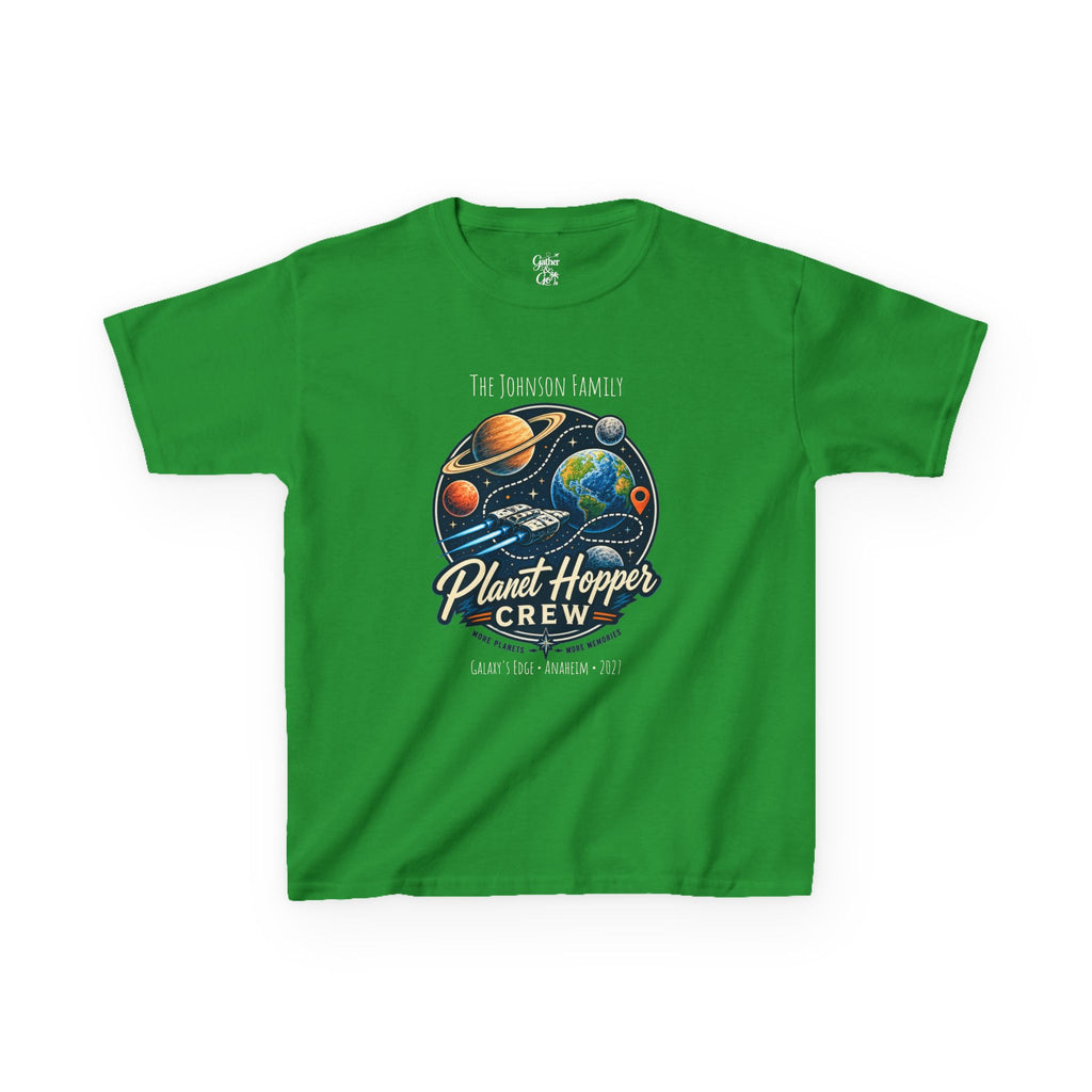 Planet Hopper Crew Space Adventure Park Kids Tee