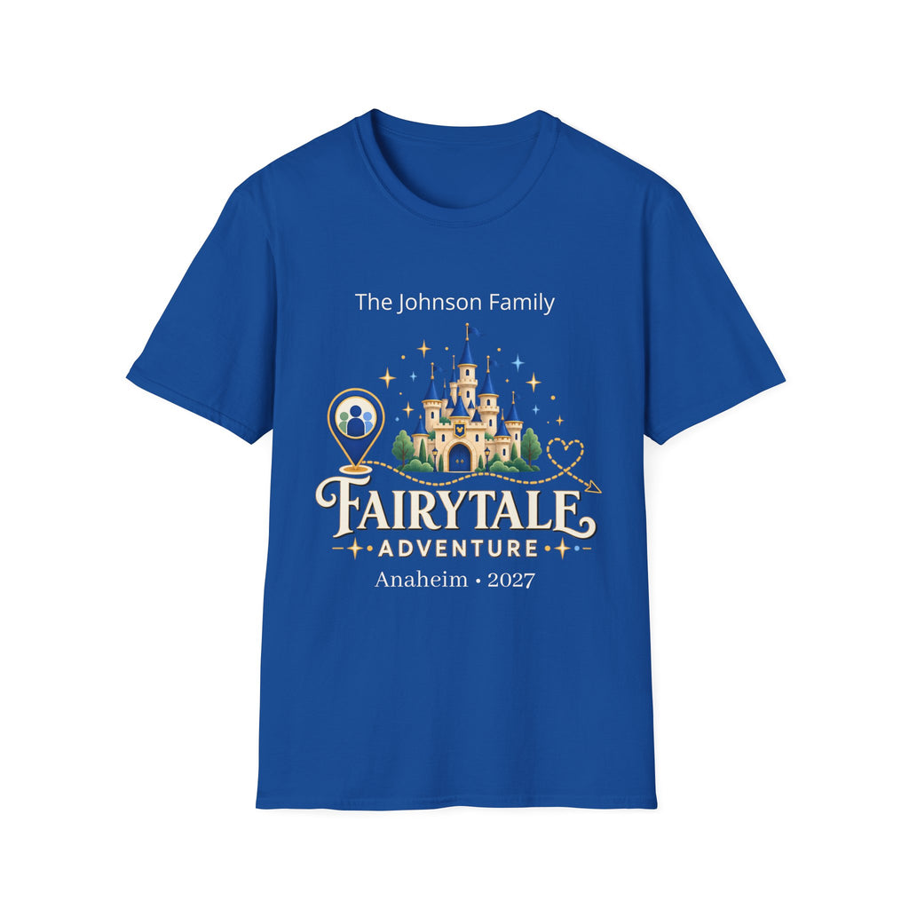 Custom Fairytale Adventure Tee (blue)