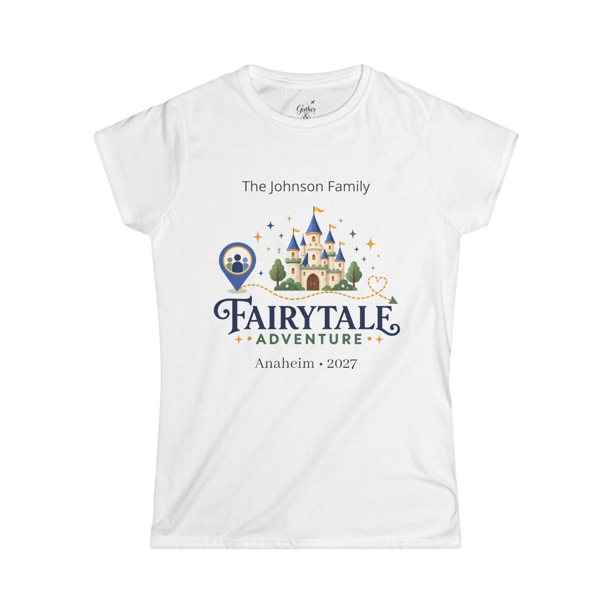 Fairytale Adventure Ladies Tee (blue)