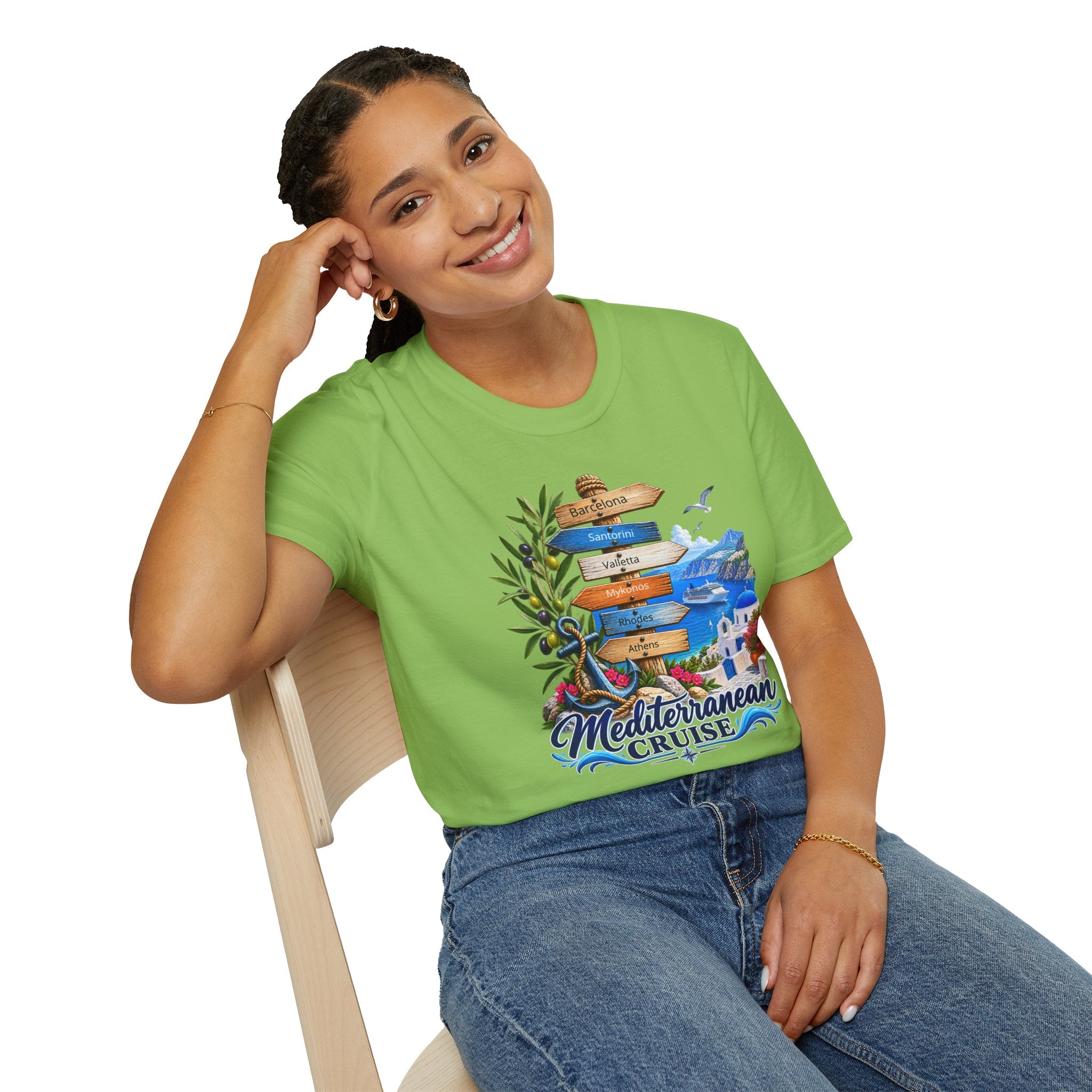 Mediterranean Cruise Ports of Call Tee