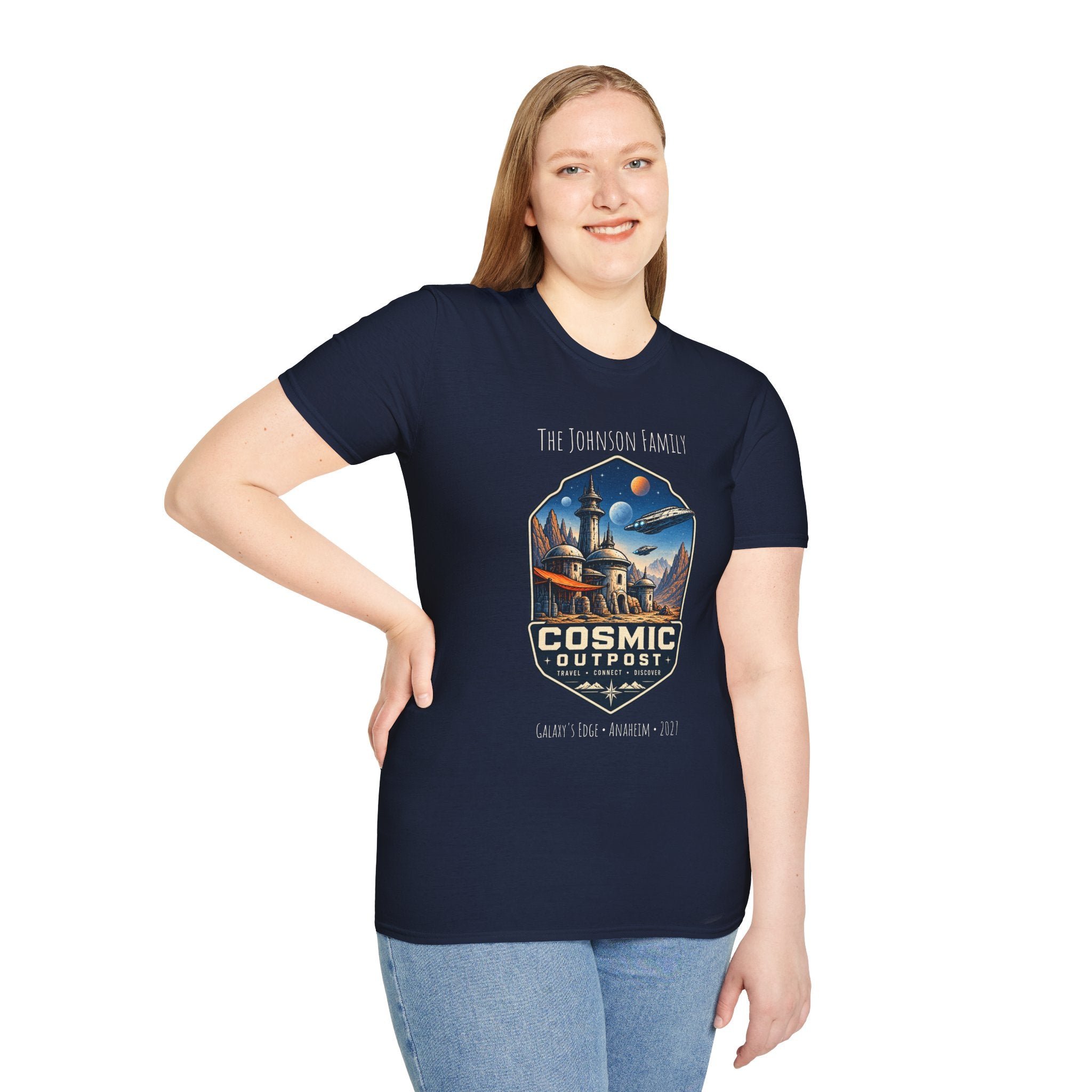 Cosmic Outpost Space Adventure Park Tee