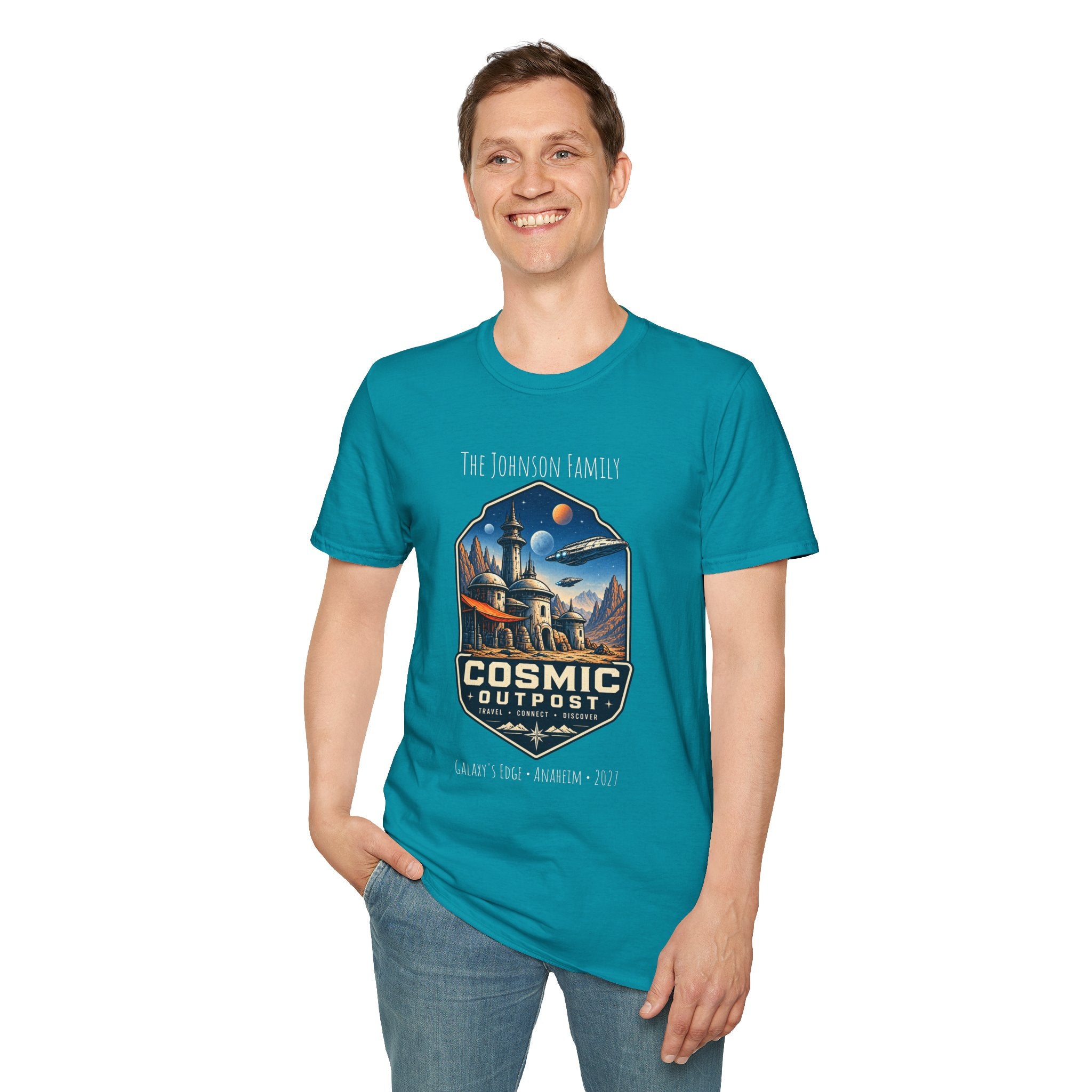 Cosmic Outpost Space Adventure Park Tee