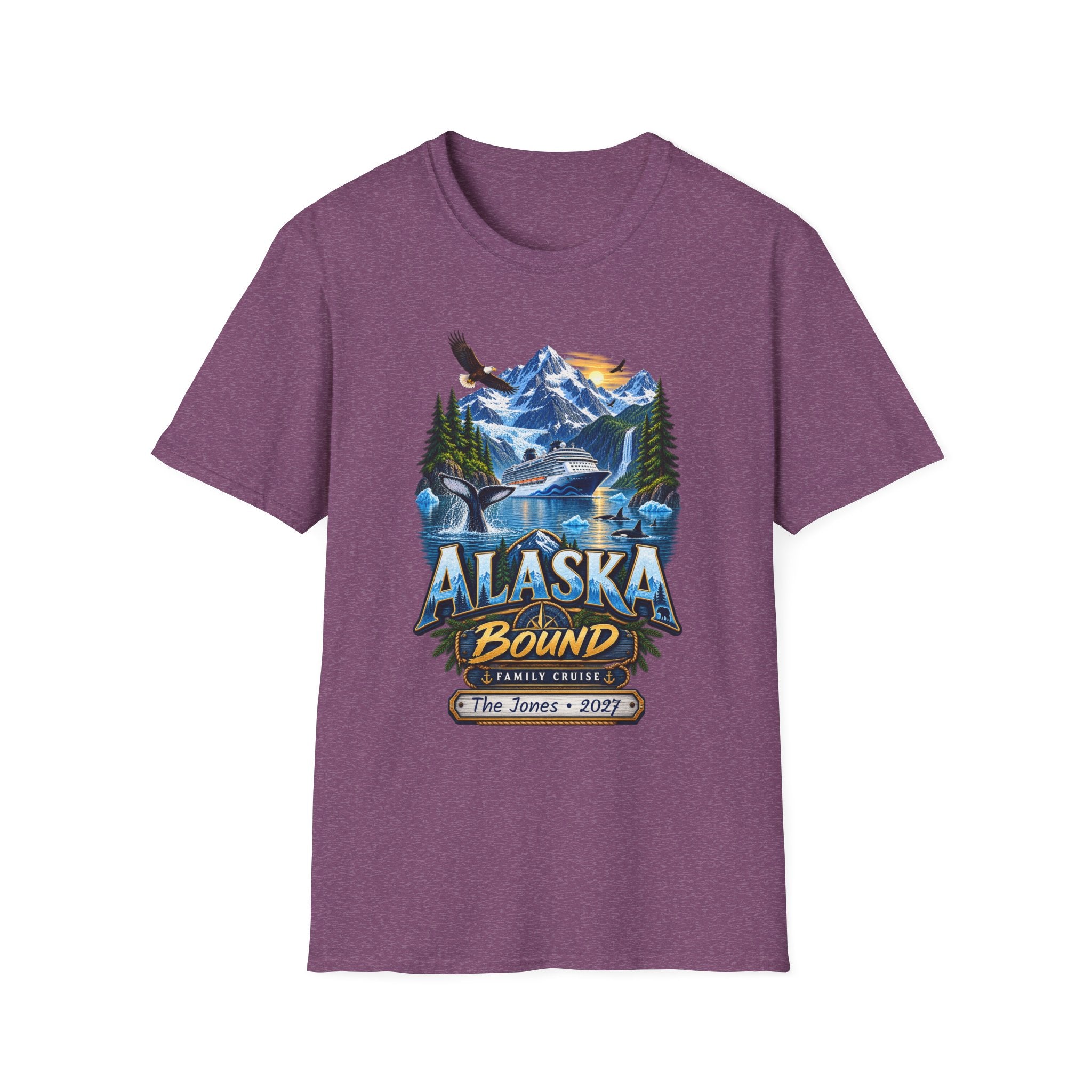 Custom Alaska Bound Cruise Tee