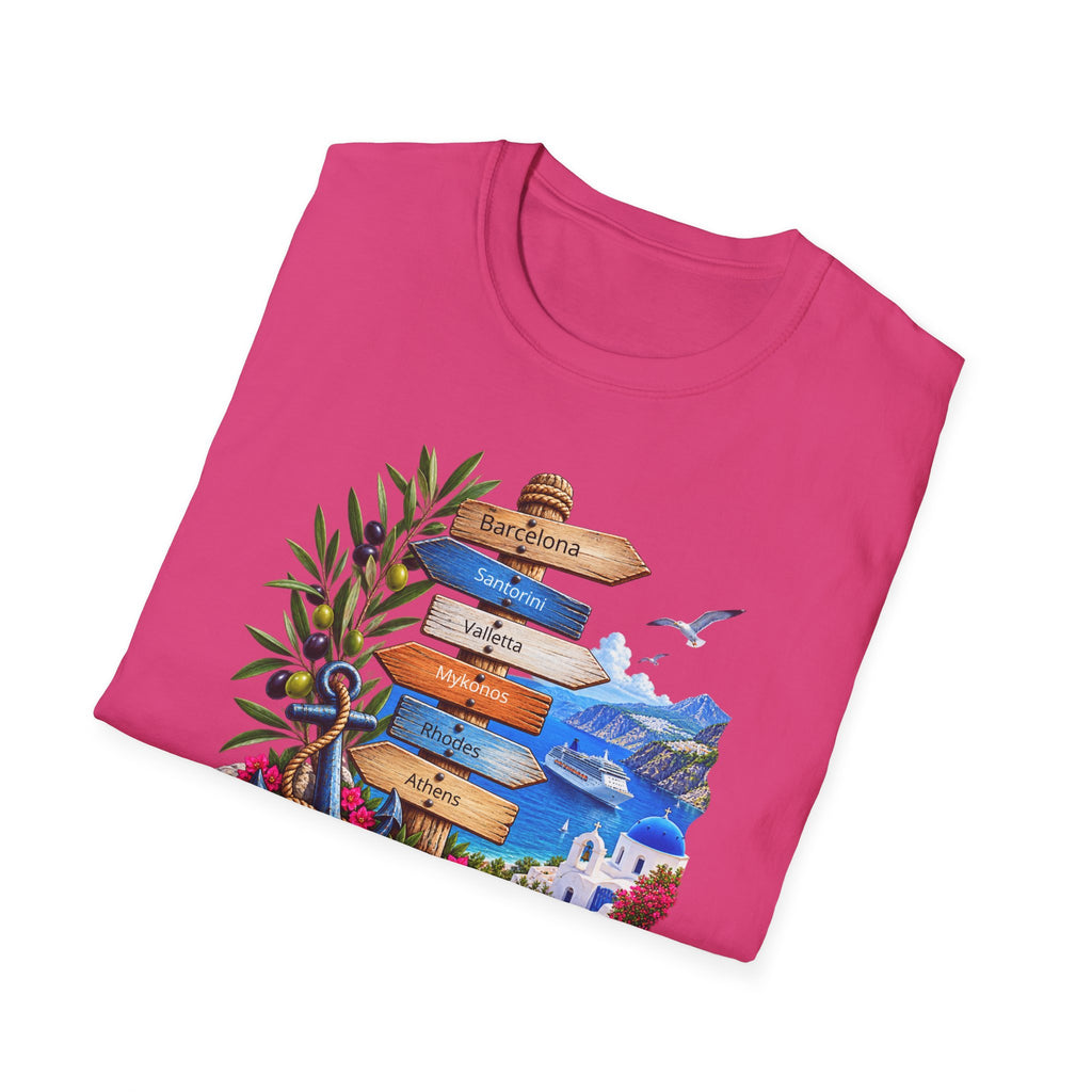 Mediterranean Cruise Ports of Call Tee