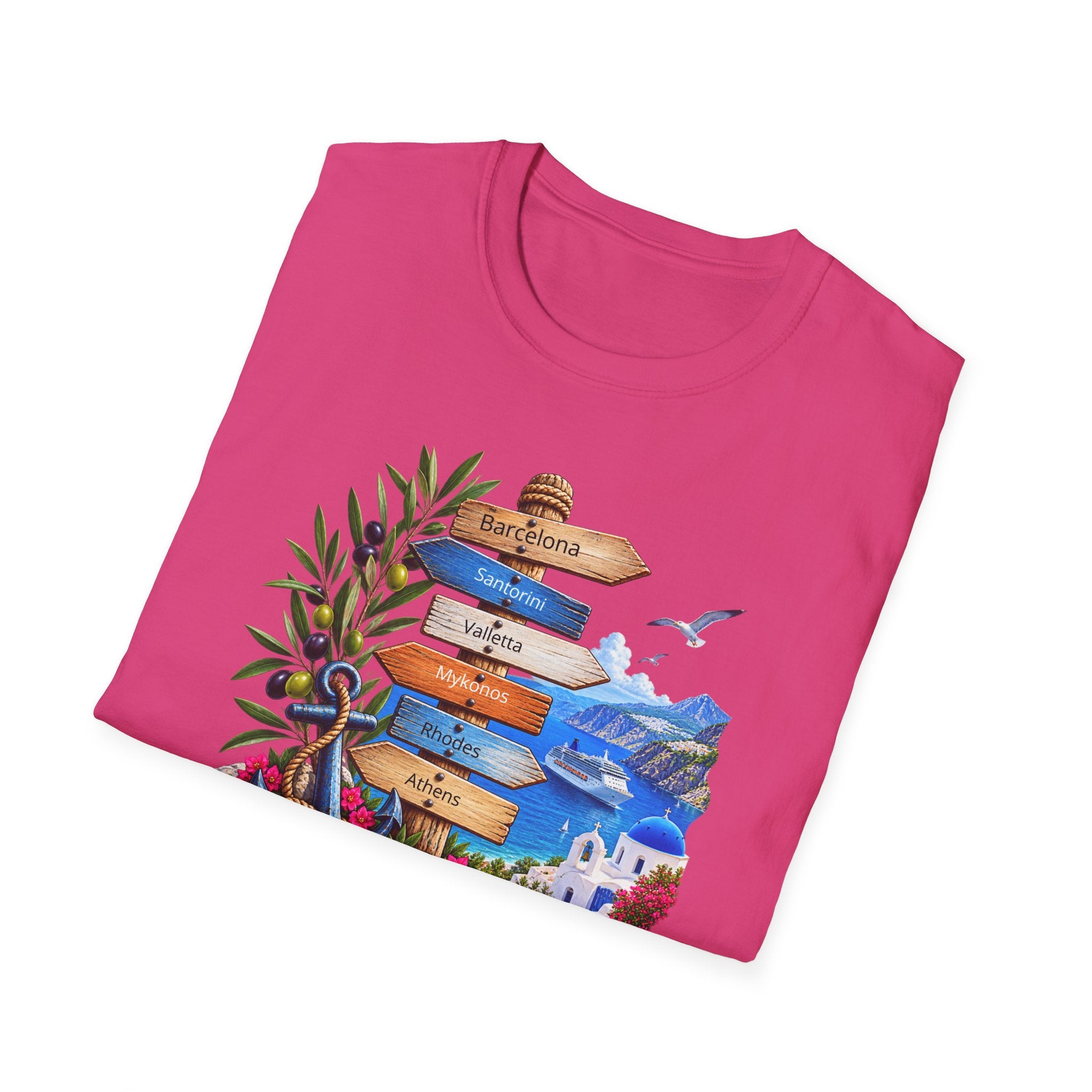 Mediterranean Cruise Ports of Call Tee
