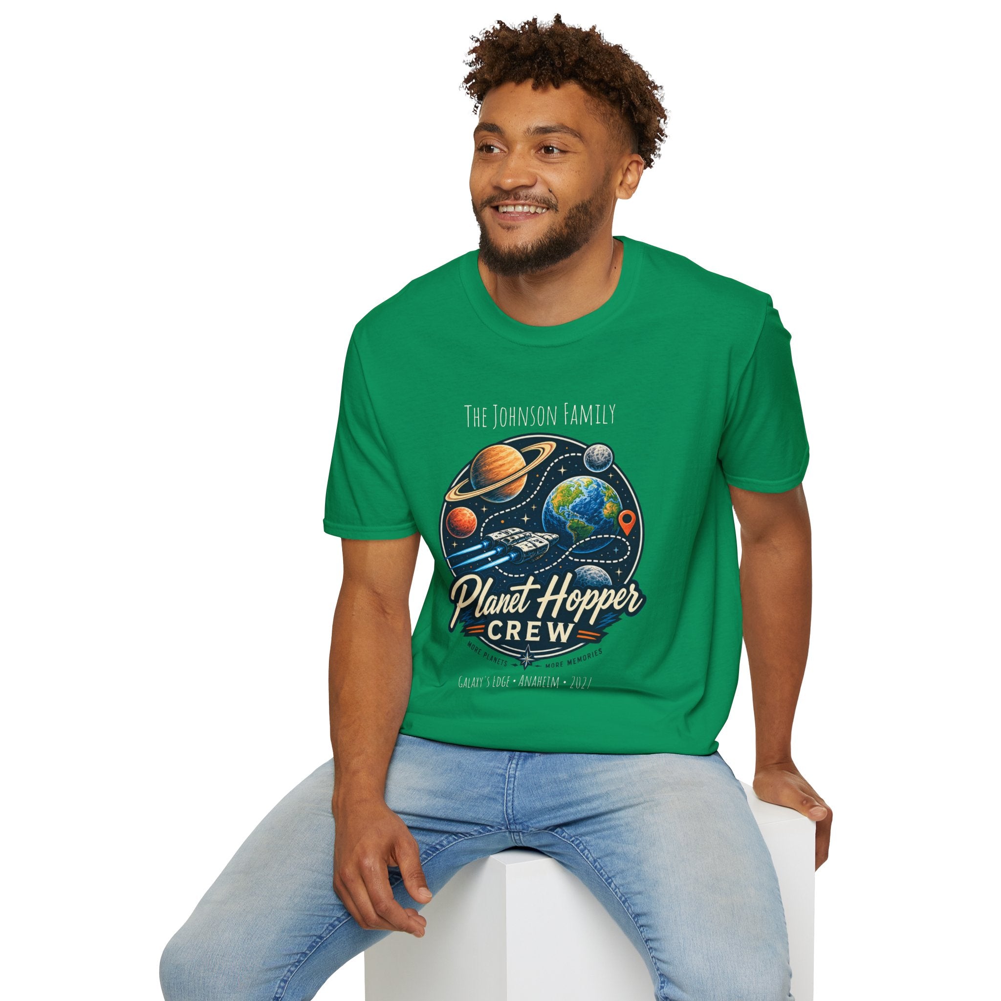 Planet Hopper Crew Space Adventure Park Tee