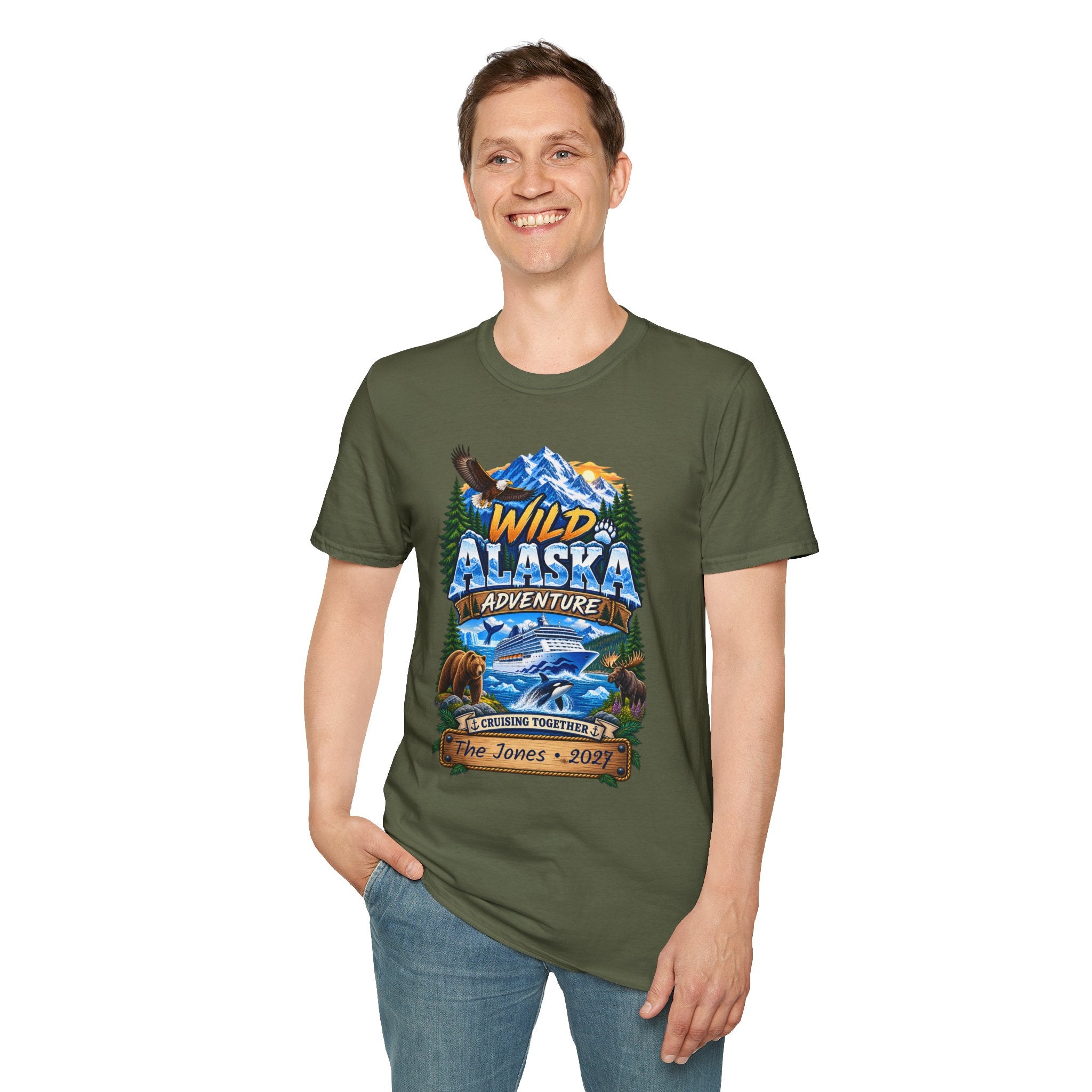 Custom Wild Alaska Cruise Tee