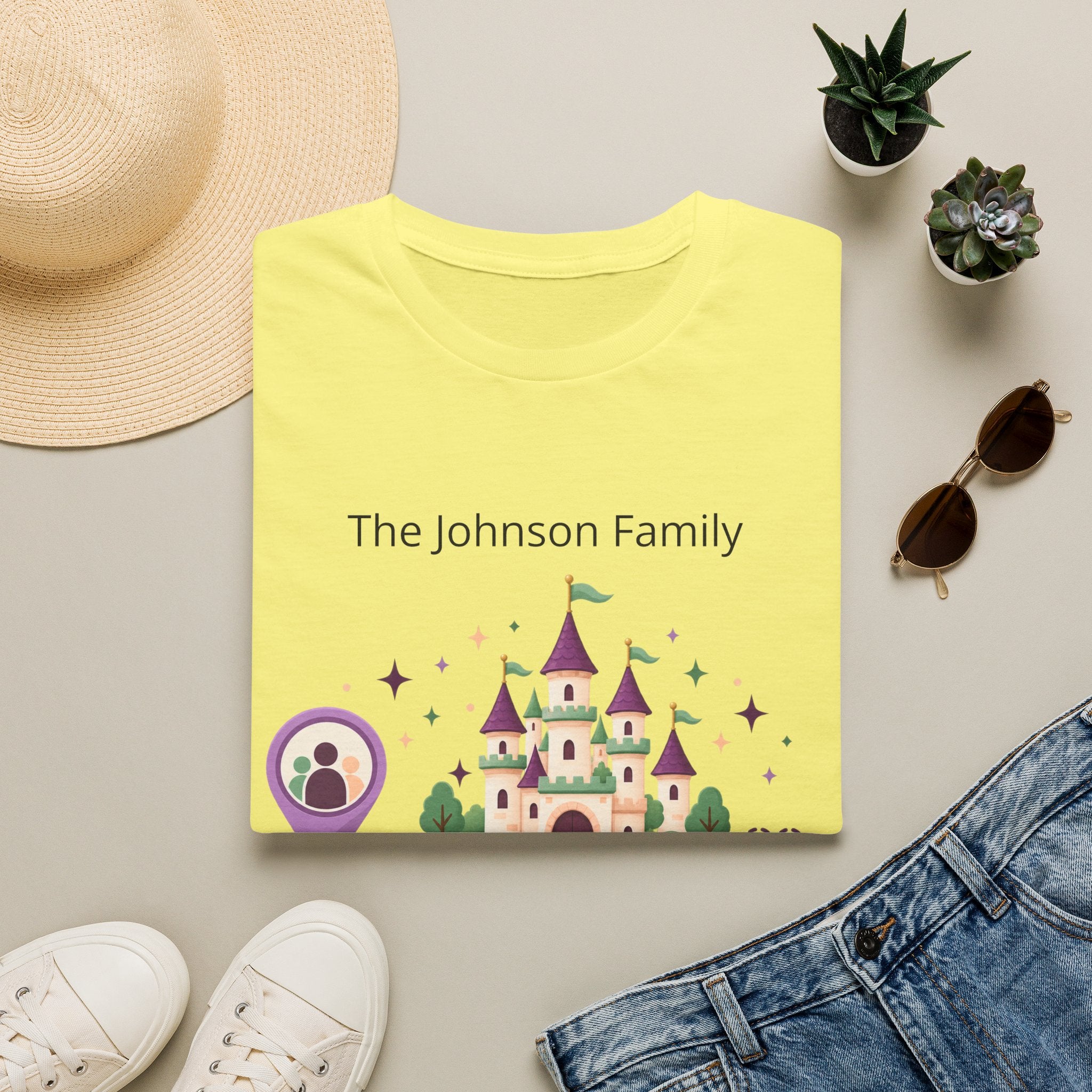 Custom Fairytale Adventure Tee (Purple)