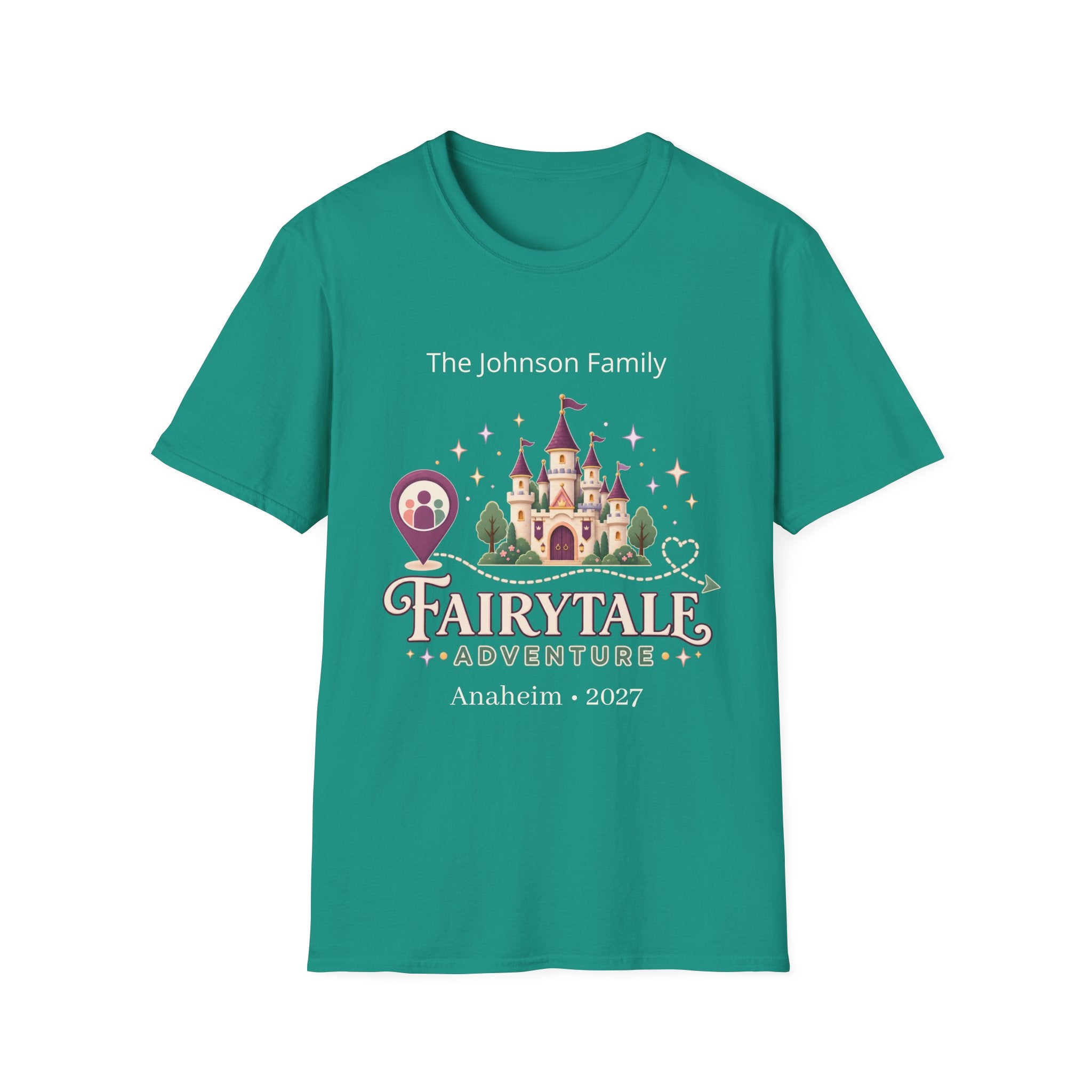 Custom Fairytale Adventure Tee (purple)