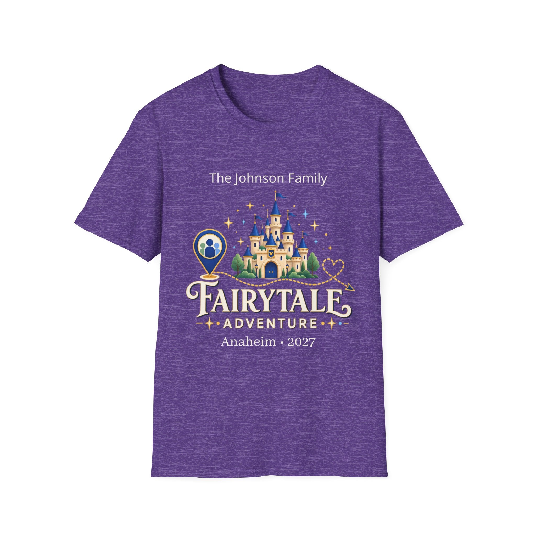 Custom Fairytale Adventure Tee (blue)