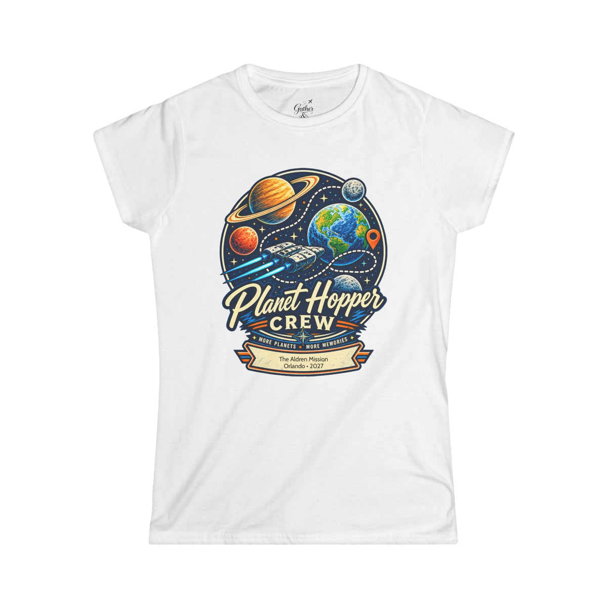 Planet Hopper Crew - Ladies Tee