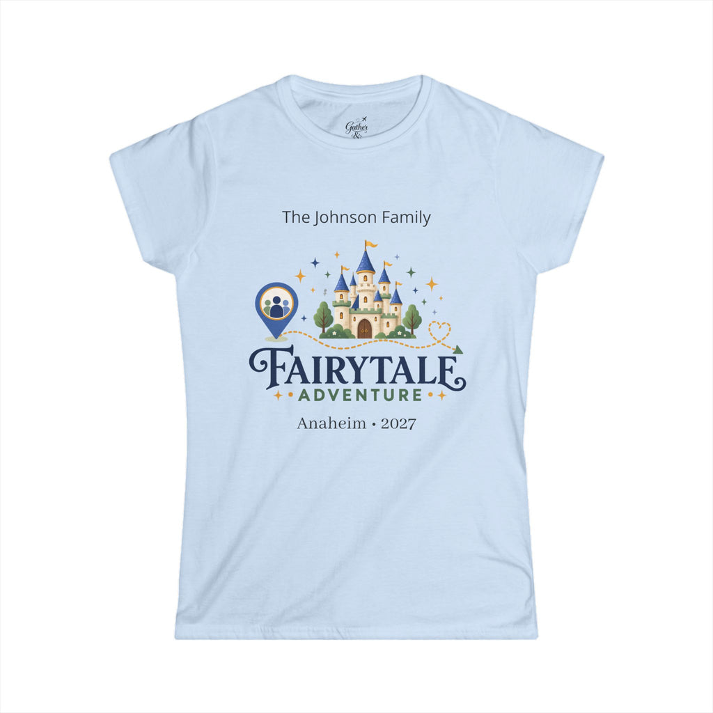 Fairytale Adventure Ladies Tee (blue)