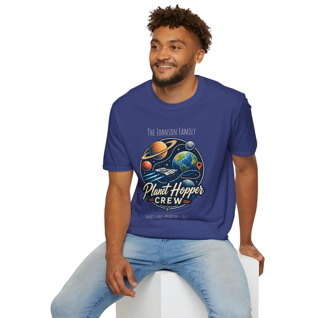 Planet Hopper Crew Space Adventure Park Tee