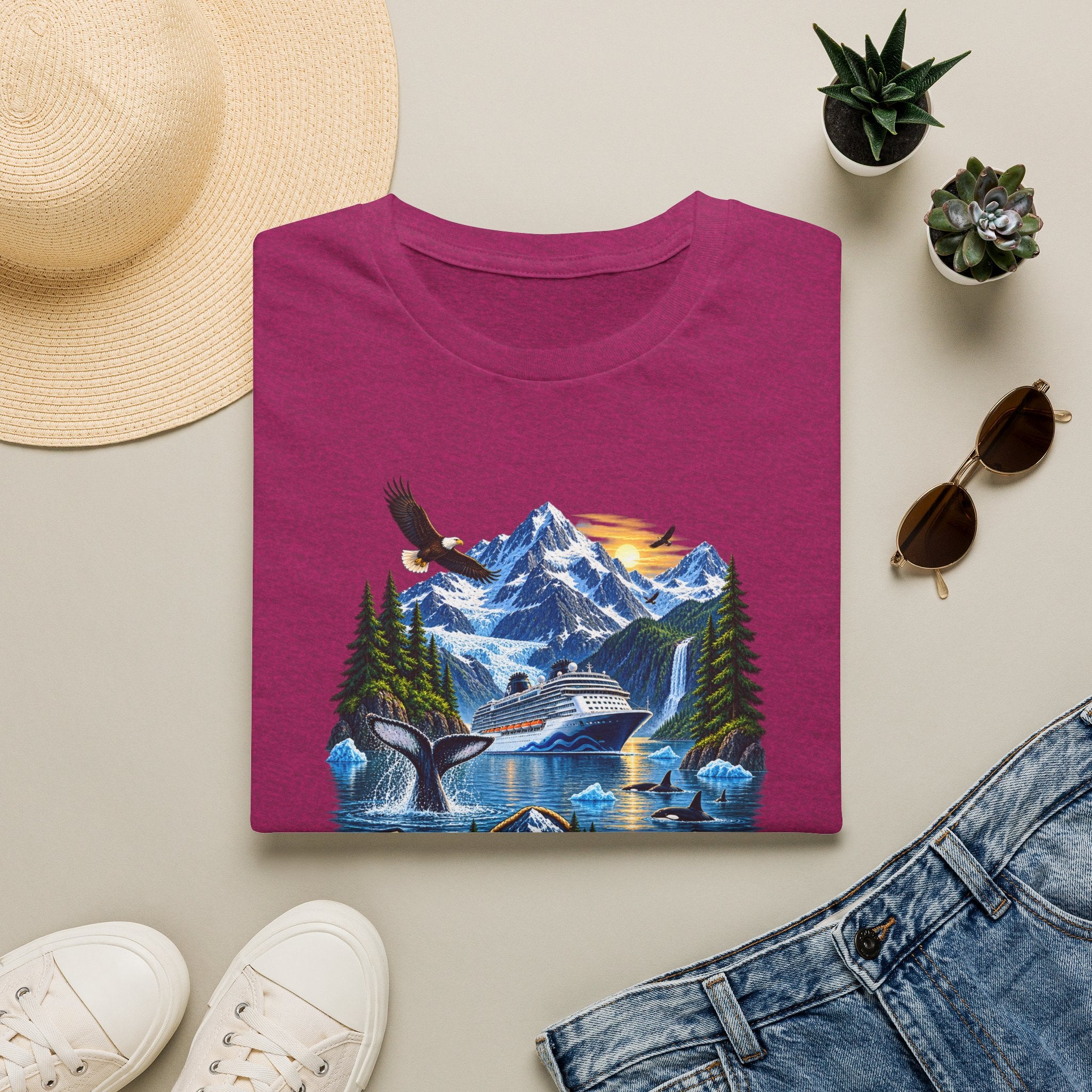 Custom Alaska Bound Cruise Tee