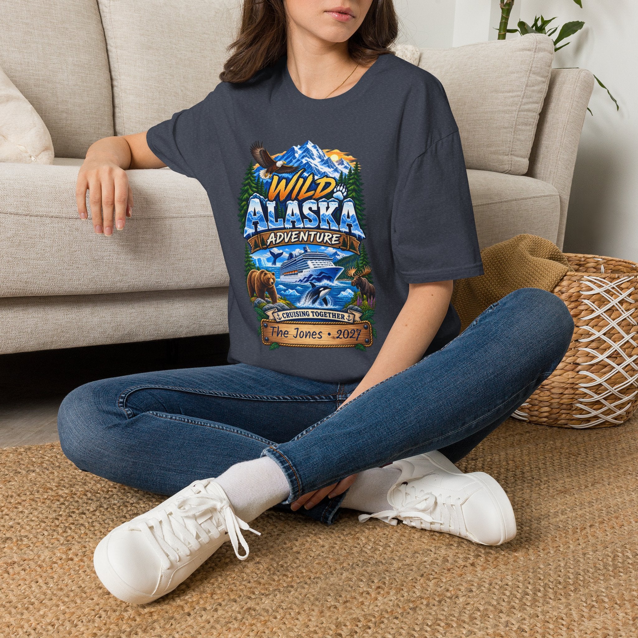Custom Wild Alaska Cruise Tee