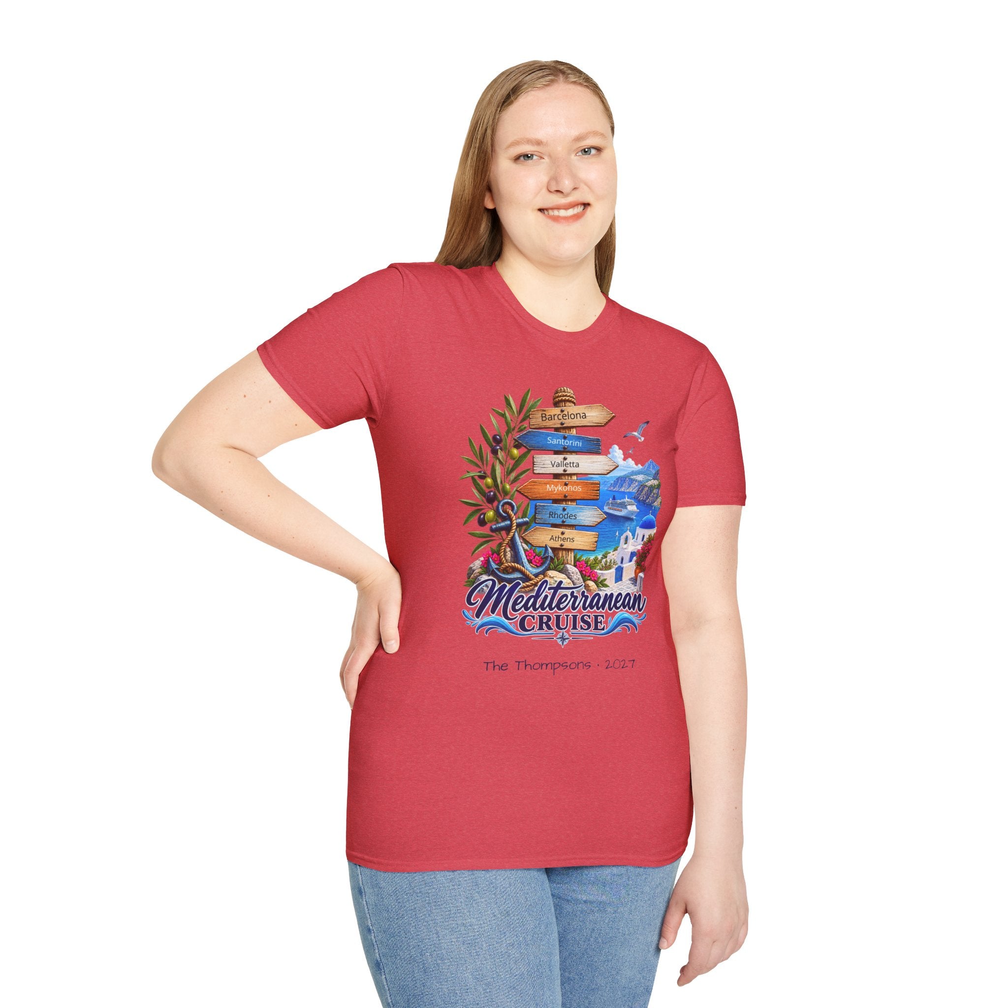 Mediterranean Cruise Ports of Call Tee