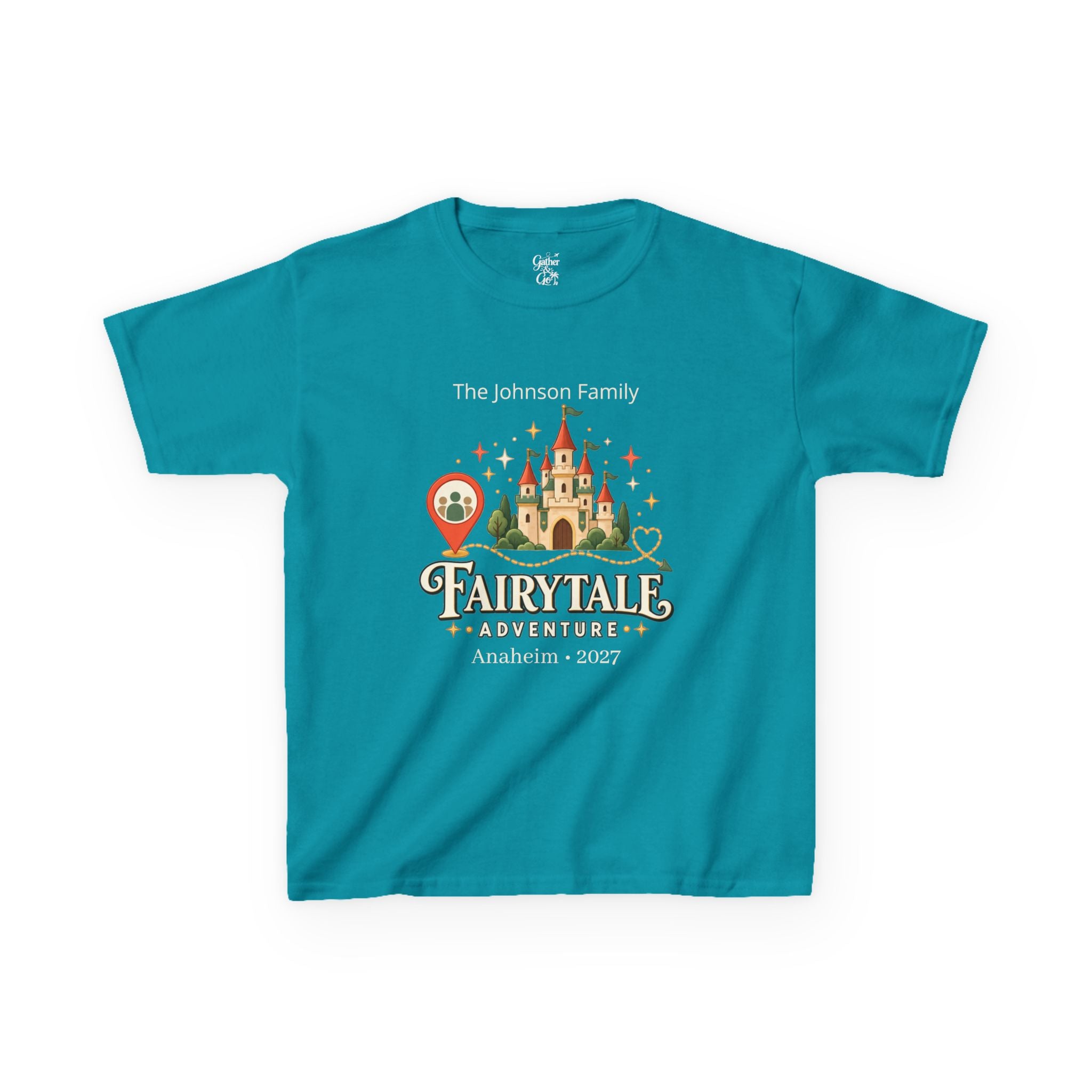 Fairytale Adventure Kids Tee (coral)
