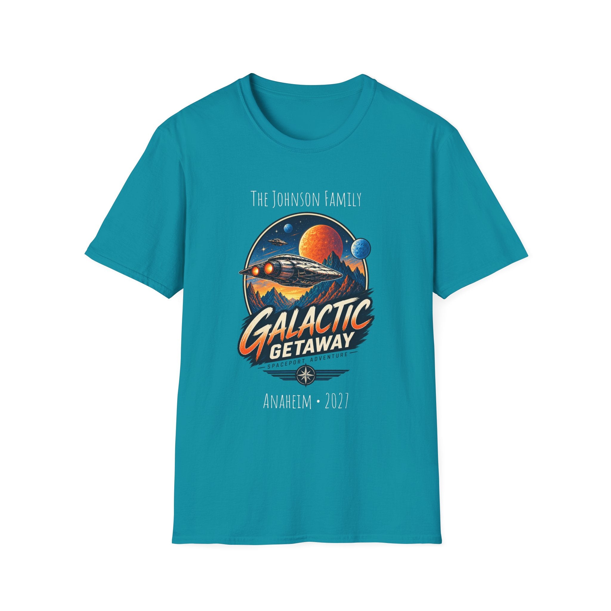 Galactic Getaway Space Adventure Park Tee