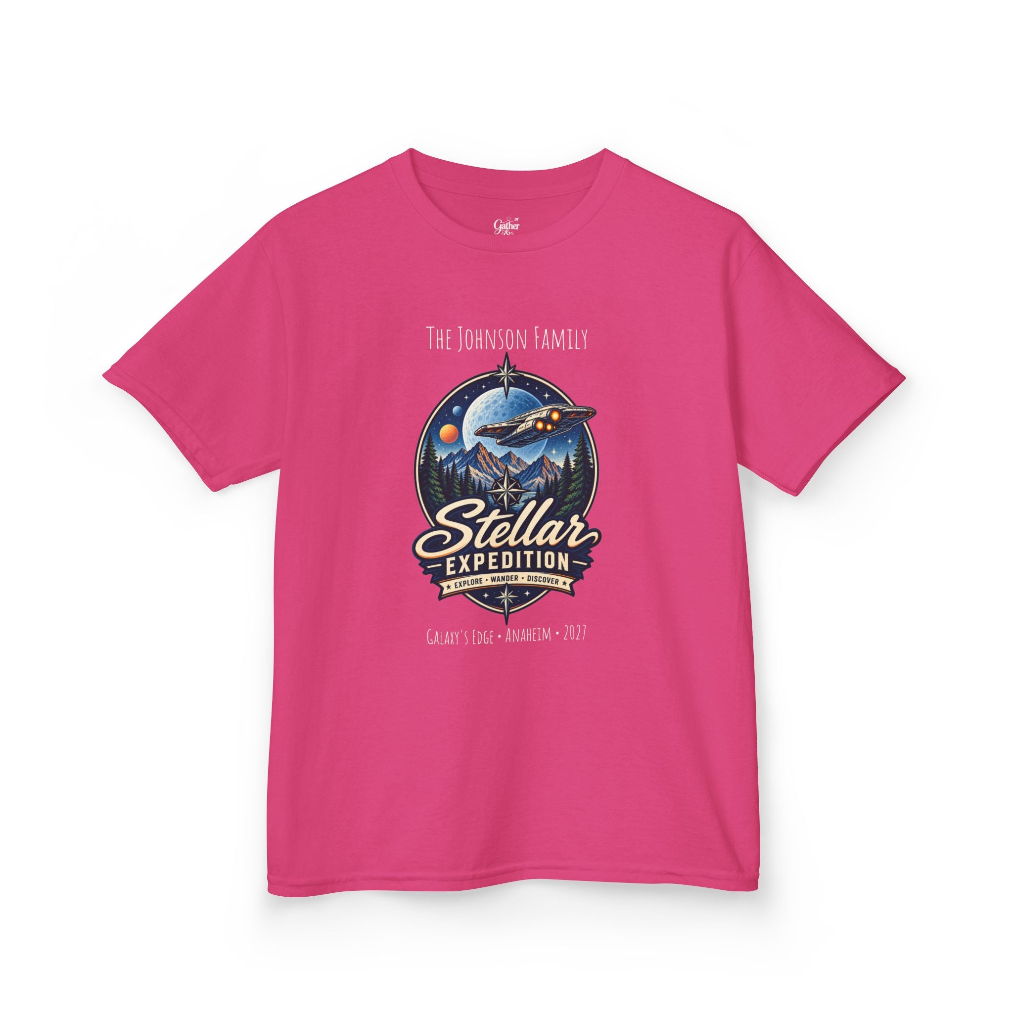 Stellar Expedition Space Adventure Park Kids Tee