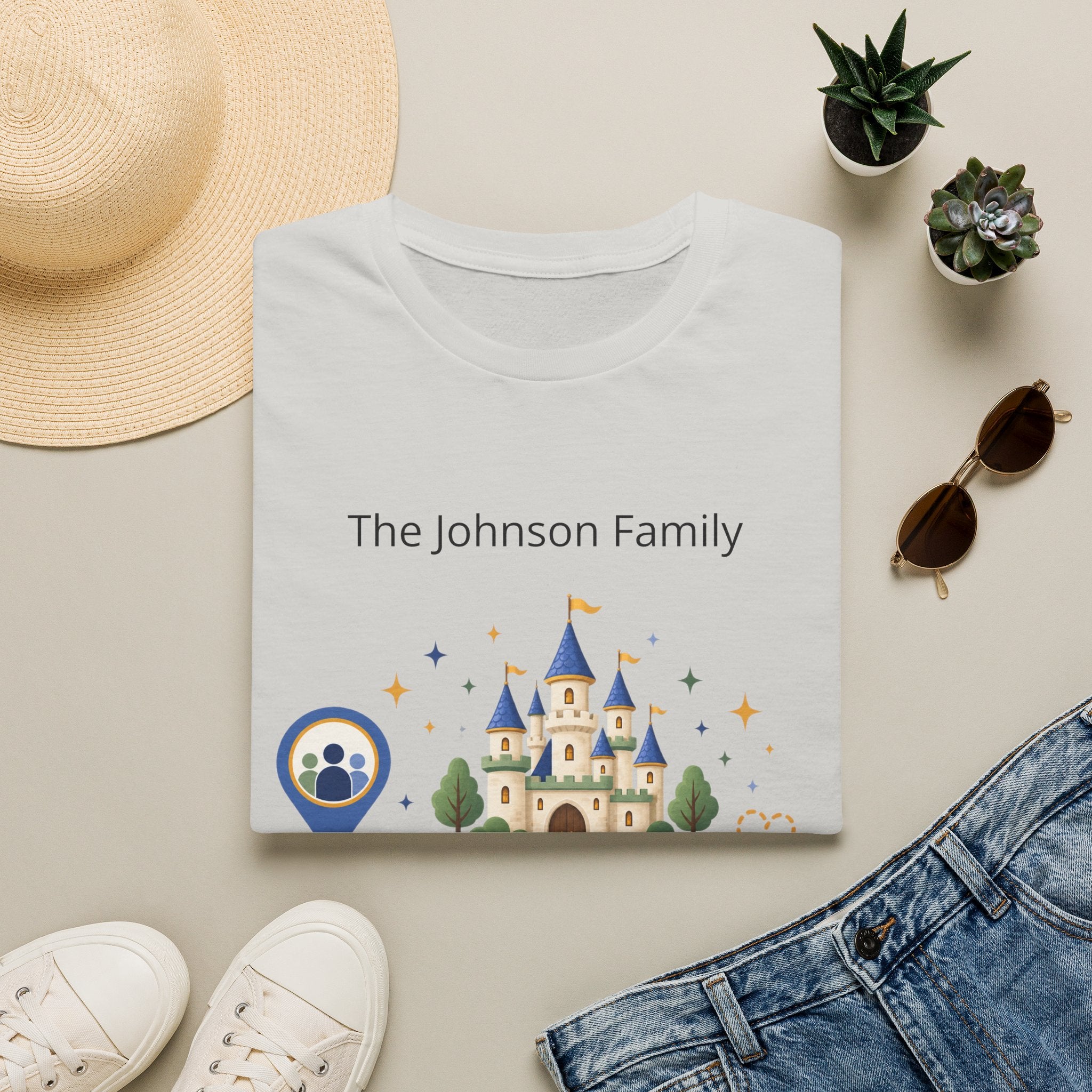 Custom Fairytale Adventure Tee (blue)