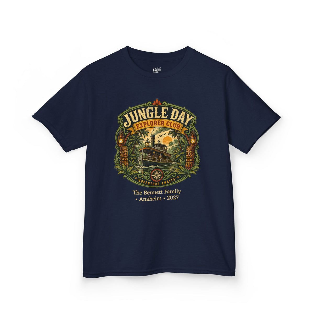 Jungle Day Explorer Club - Kids Tee
