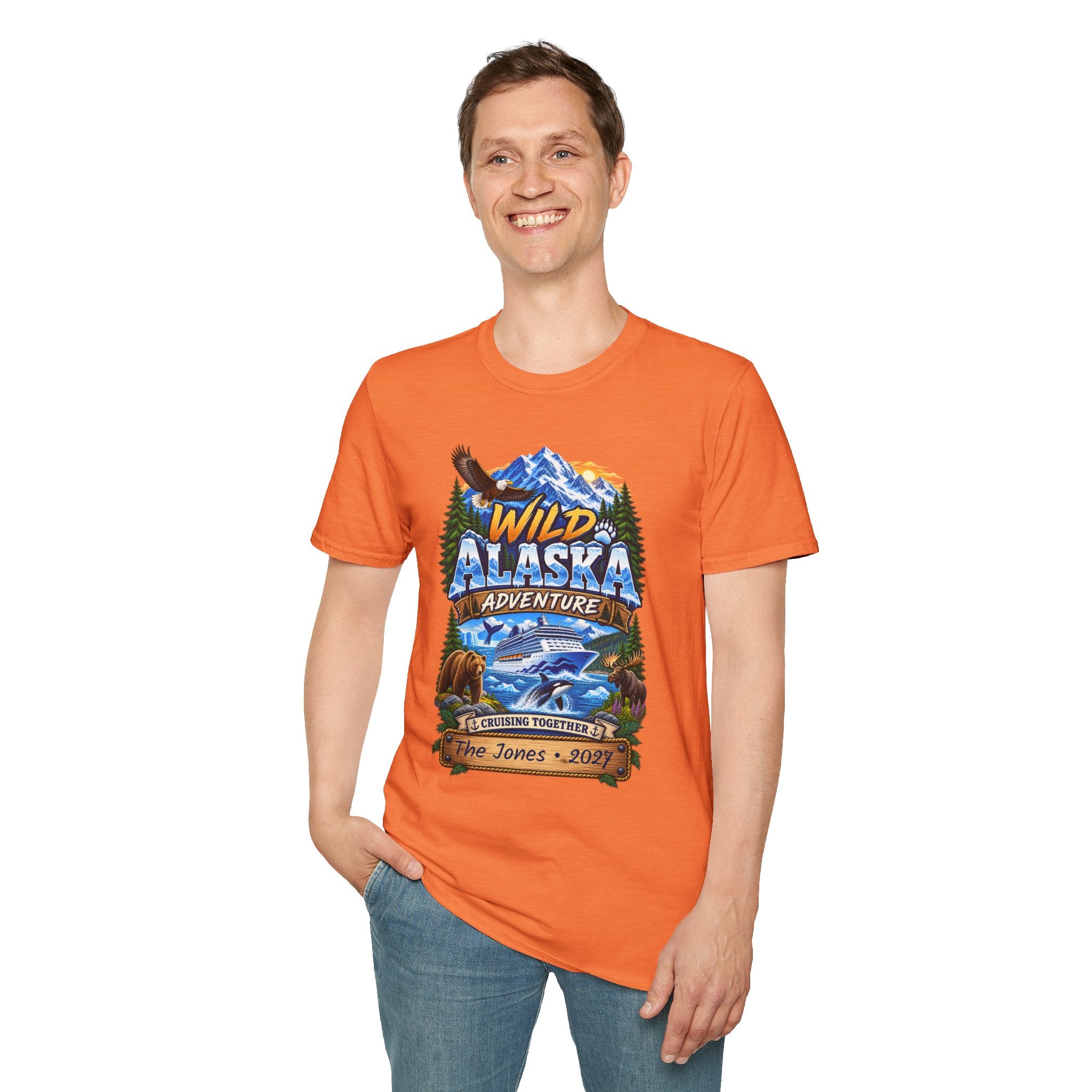 Custom Wild Alaska Cruise Tee