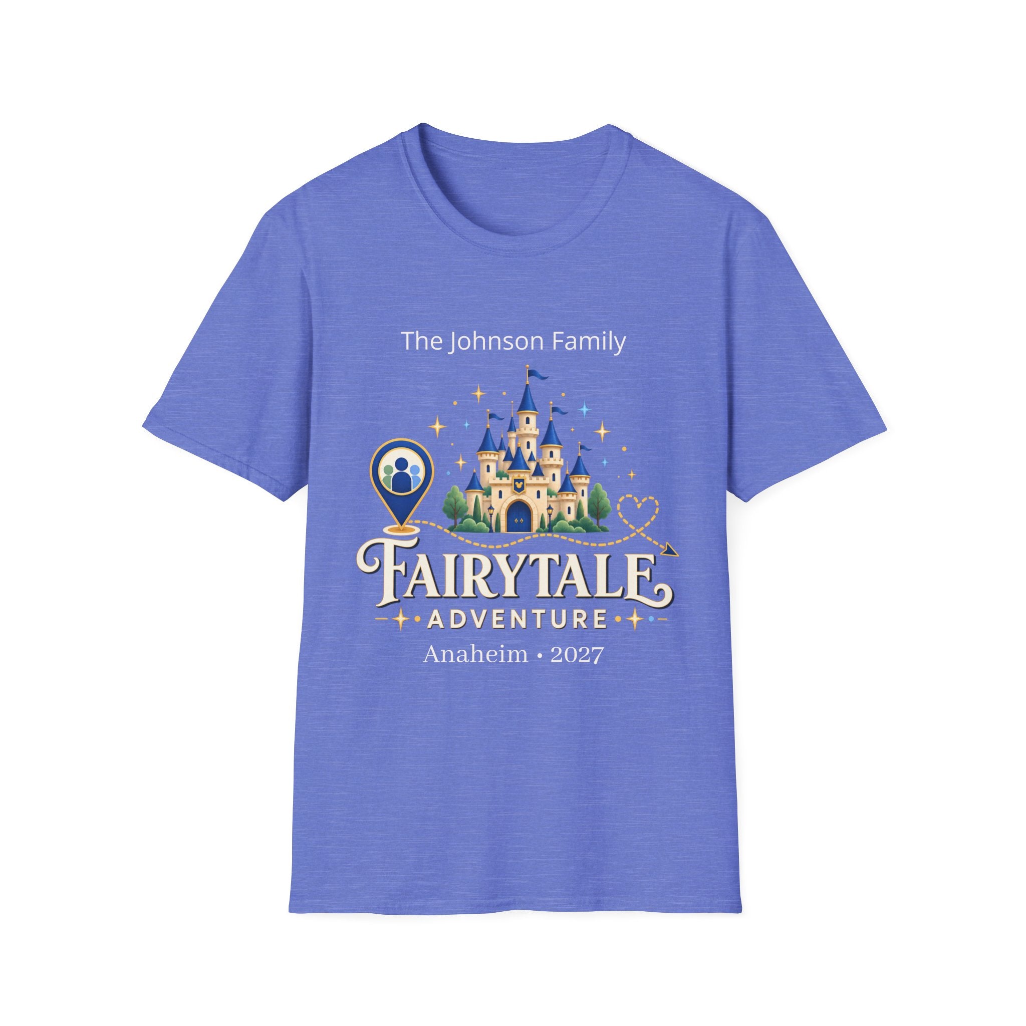 Custom Fairytale Adventure Tee (blue)