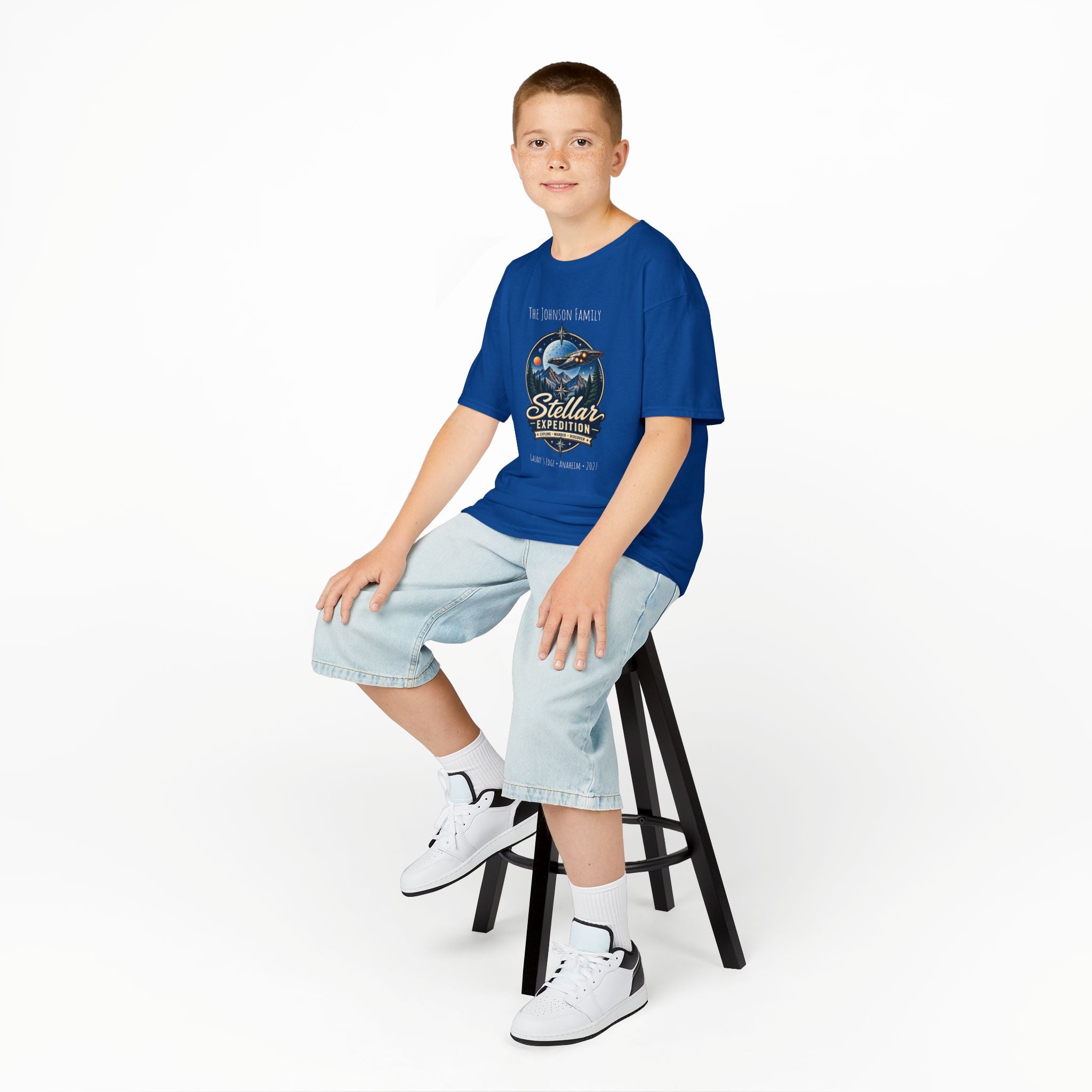 Stellar Expedition Space Adventure Park Kids Tee